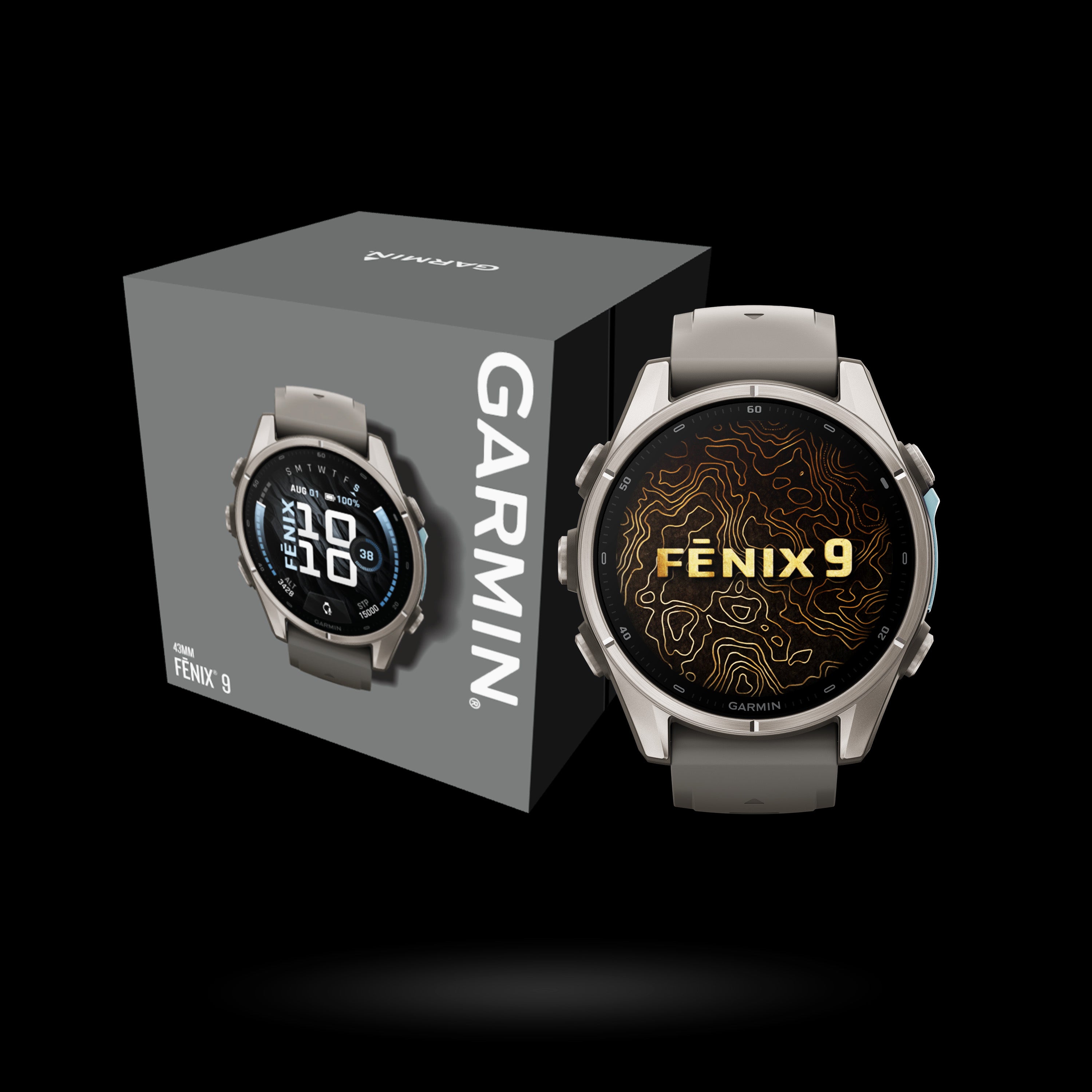 Garmin - fēnix® 9 - 43 mm