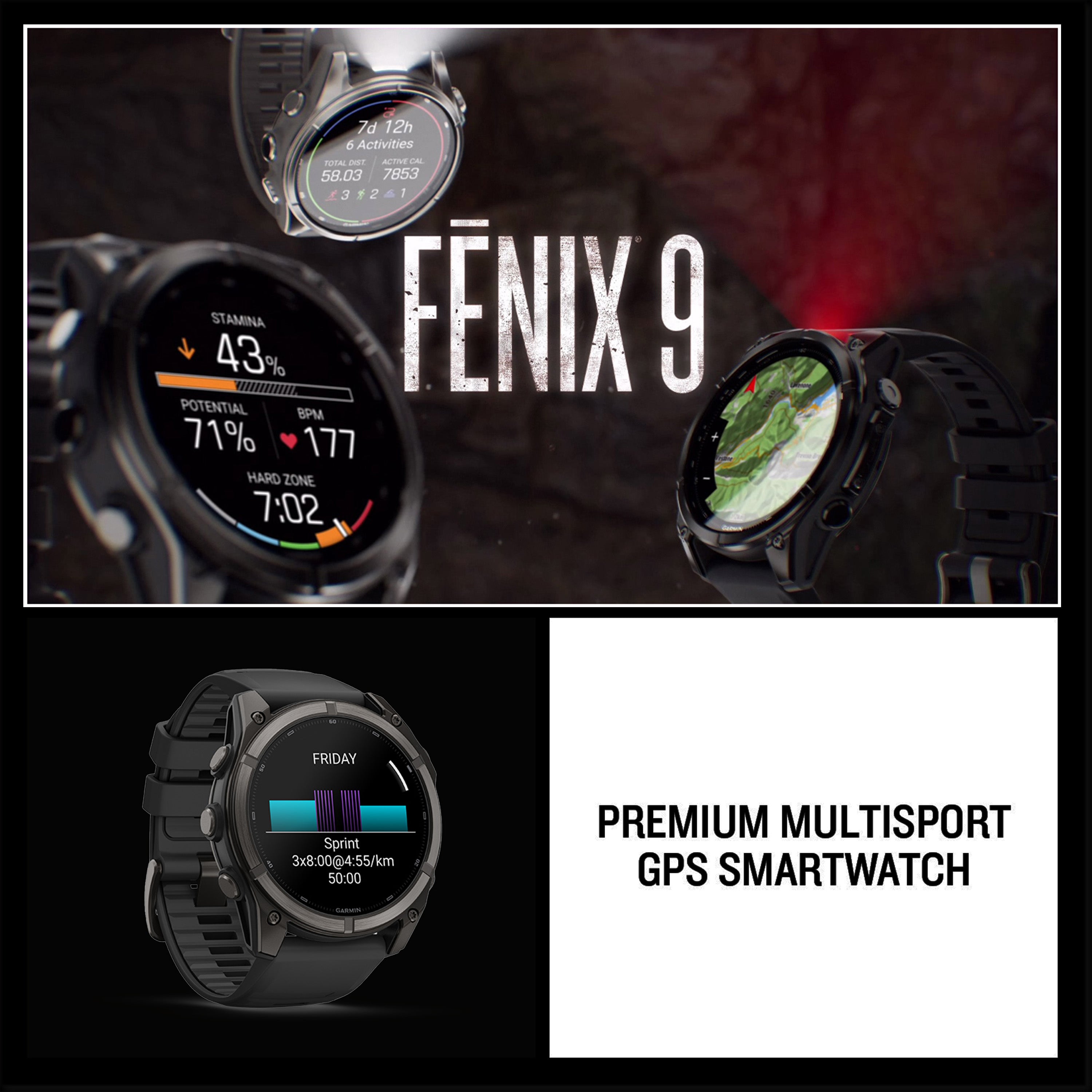 Garmin - fēnix® 9 - 47 mm