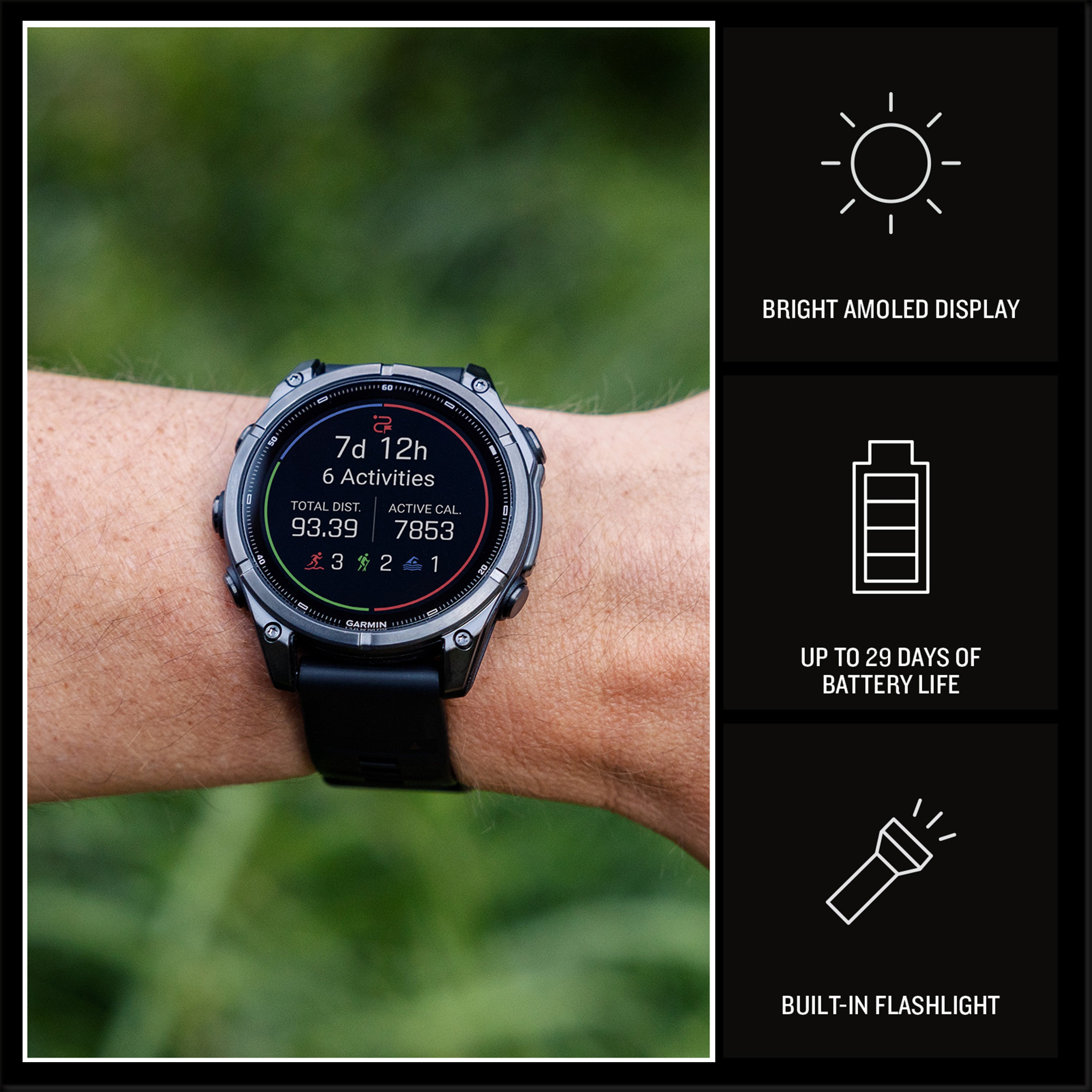 Garmin - fēnix® 9 - 43 mm