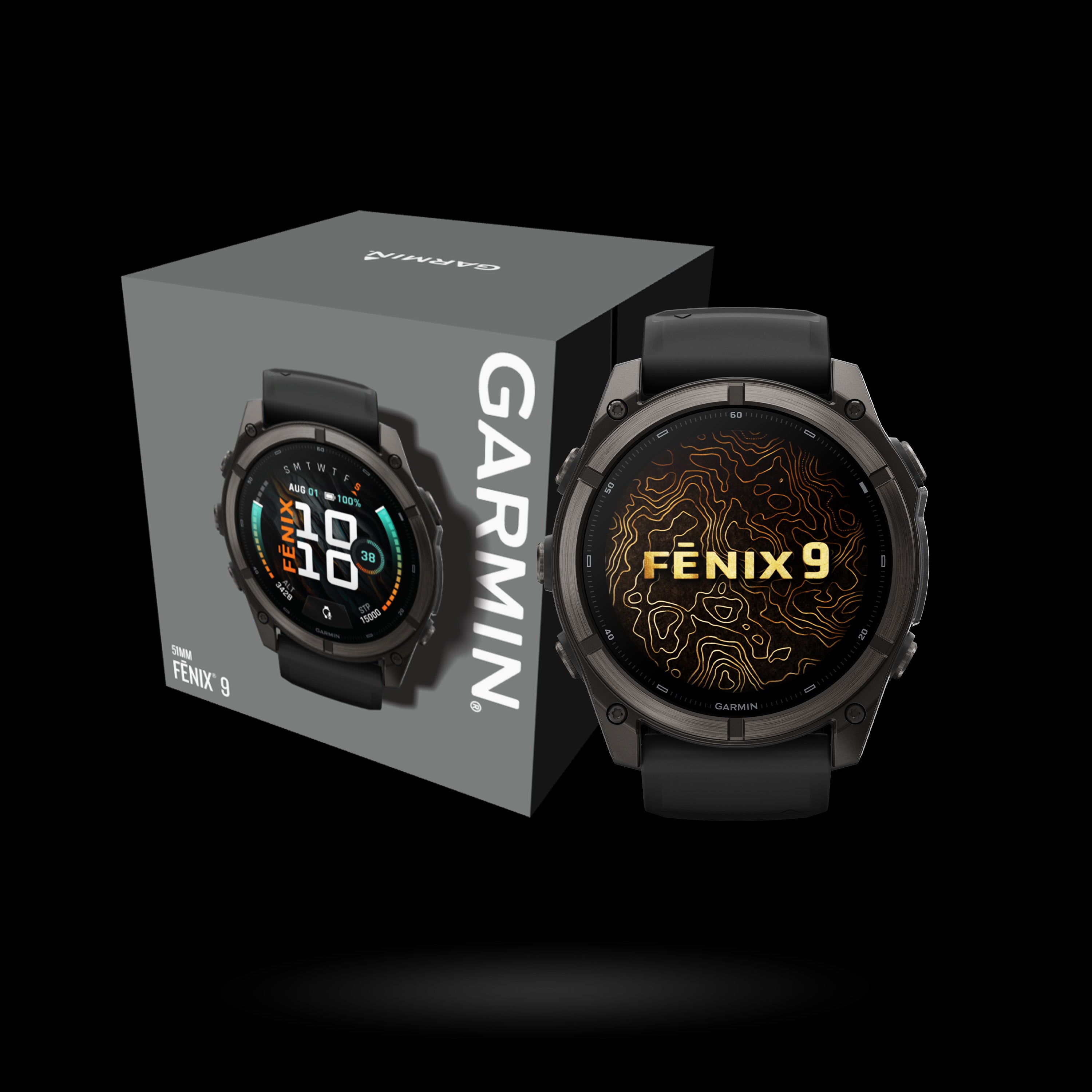 Garmin - fēnix® 9 - 51 mm