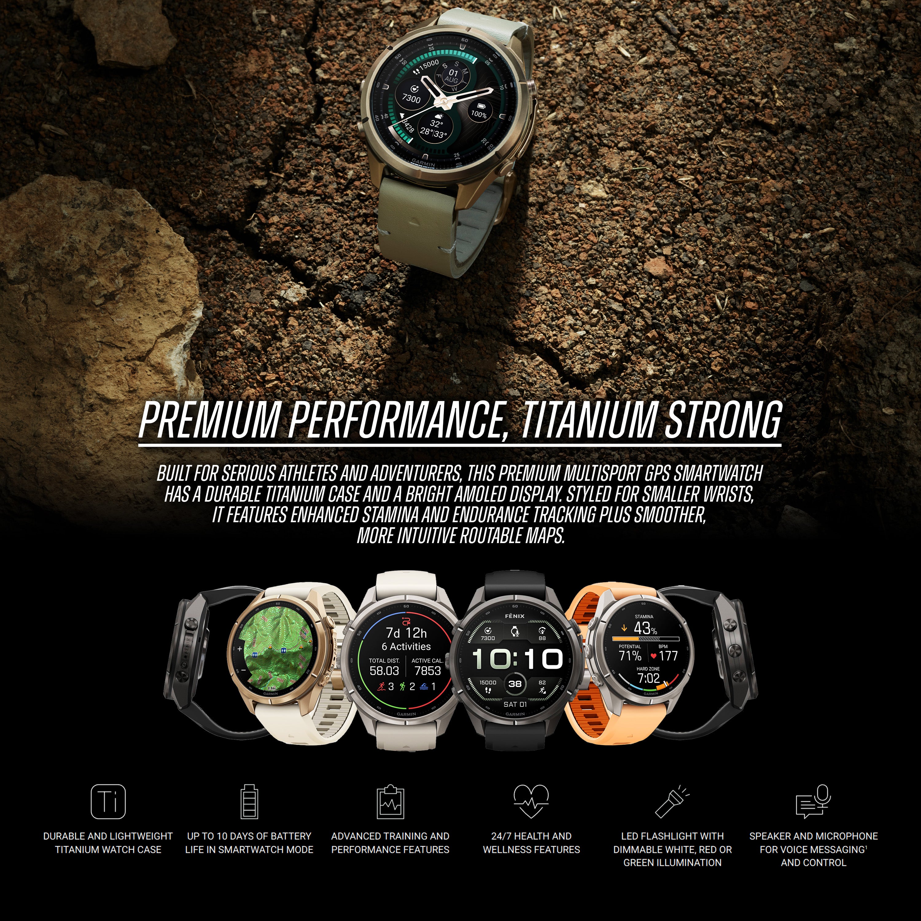 Garmin - fēnix® 9 PRO - 43 mm