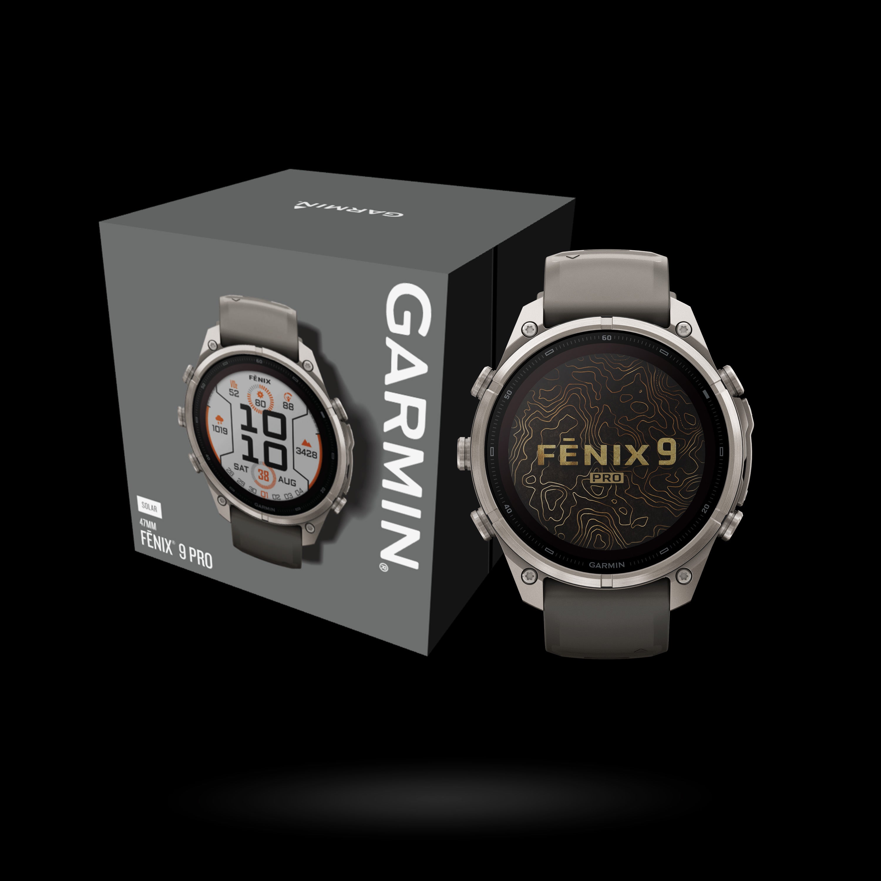 Garmin - fēnix® 9 PRO Solar - 47 mm