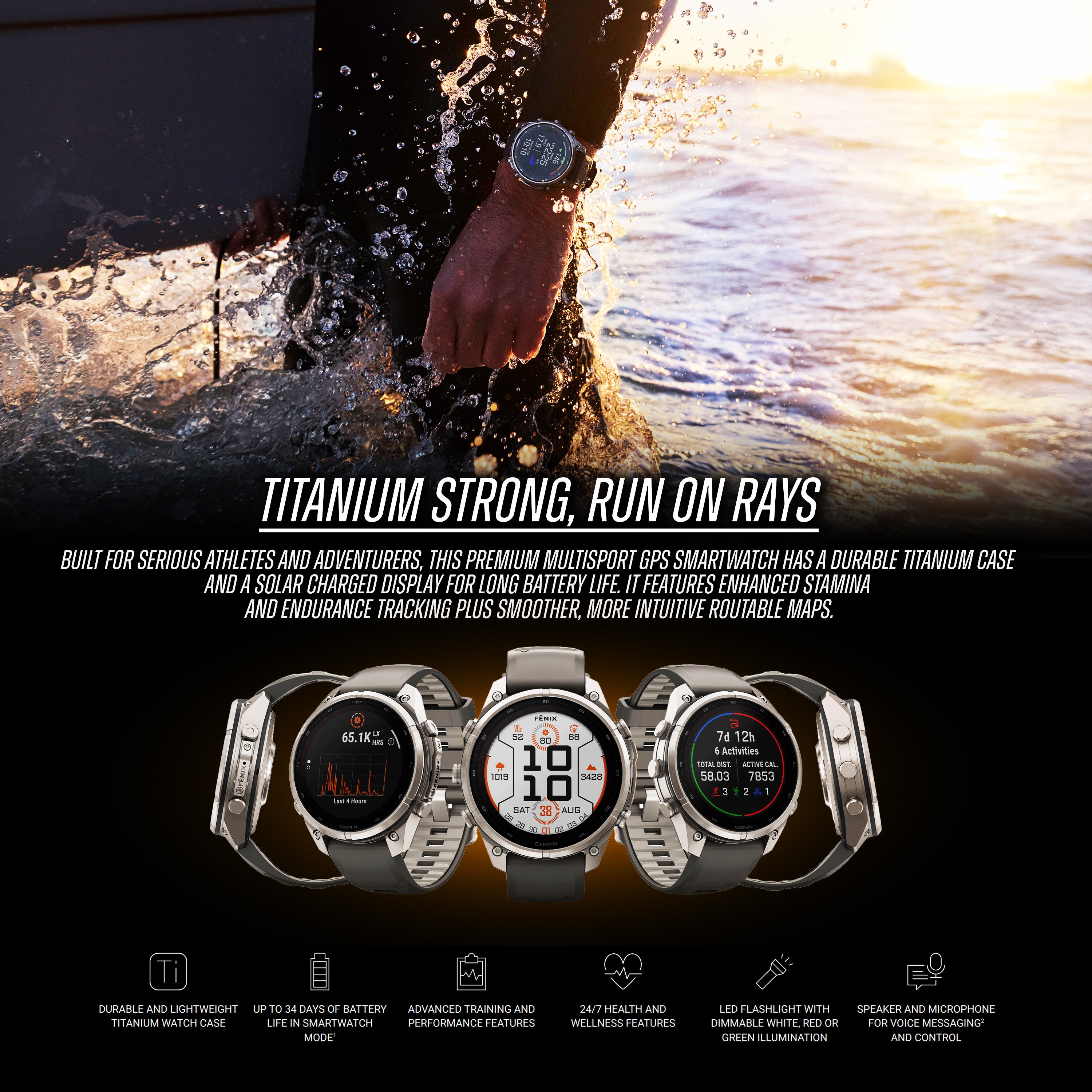 Garmin - fēnix® 9 PRO Solar - 47 mm
