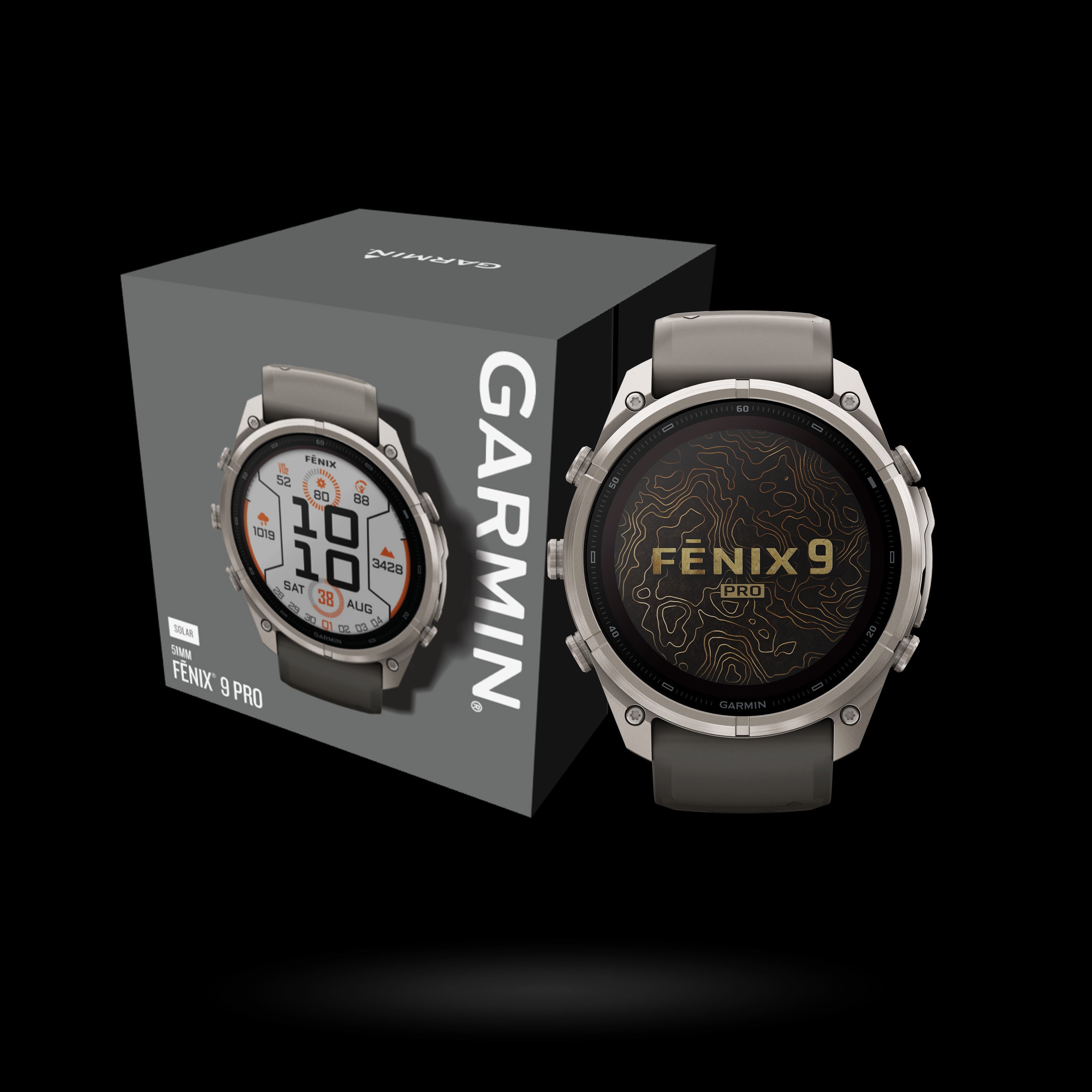 Garmin - fēnix® 9 PRO Solar - 51 mm