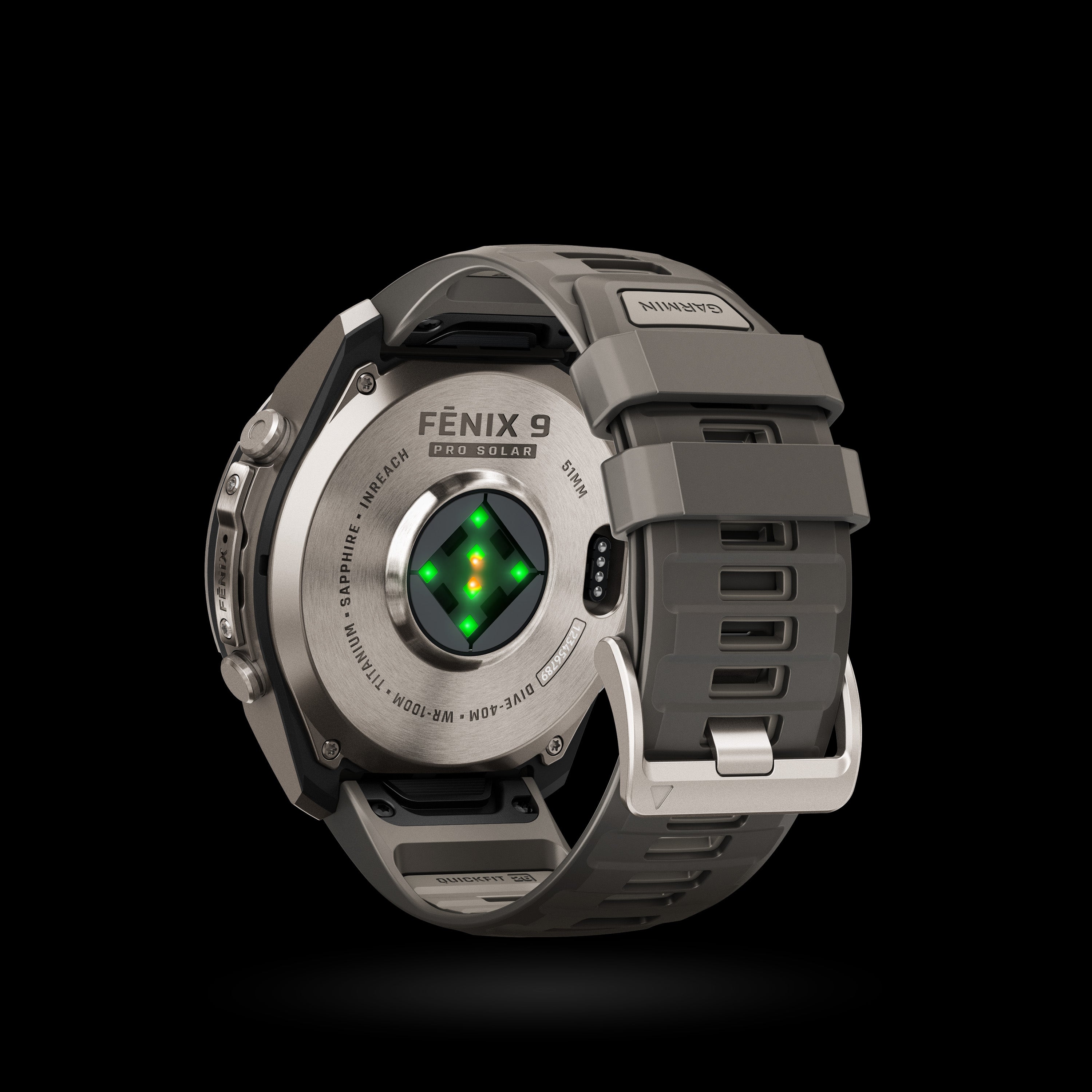 Garmin - fēnix® 9 PRO Solar inReach®- 51 mm