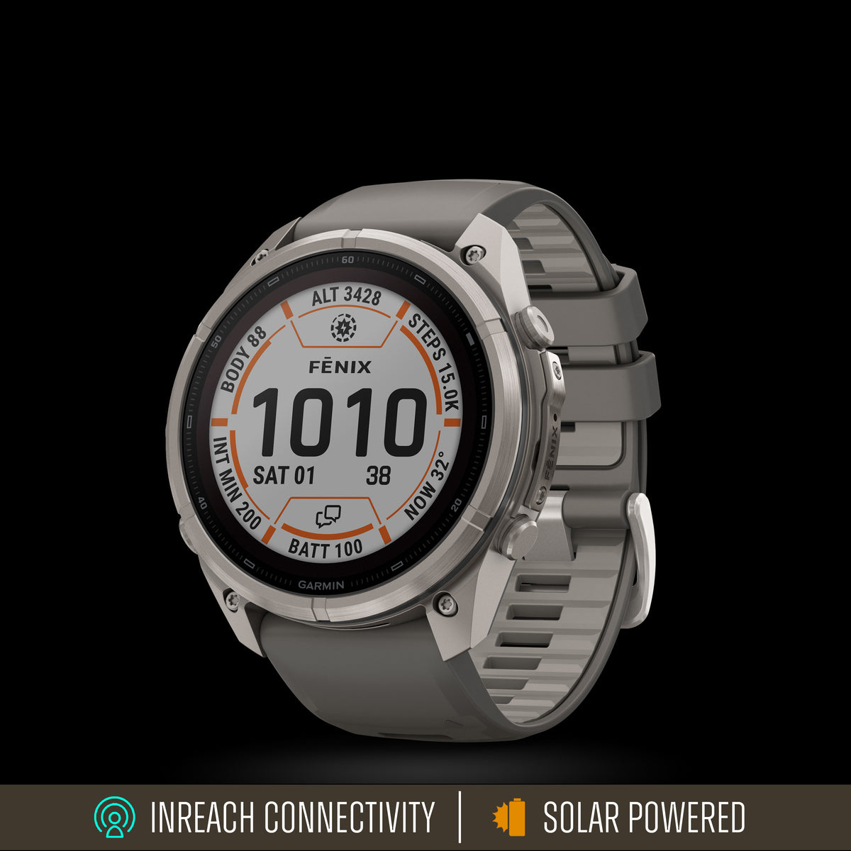 Garmin - fēnix® 9 PRO Solar inReach®- 47 mm