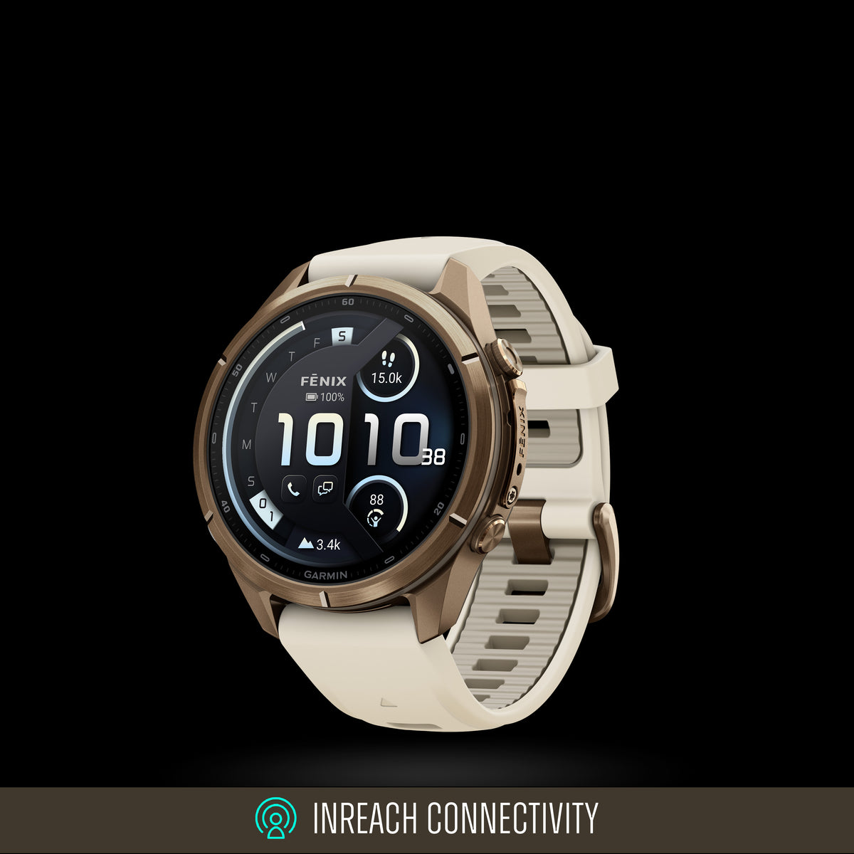 Garmin - fēnix® 9 PRO inReach® - 43 mm