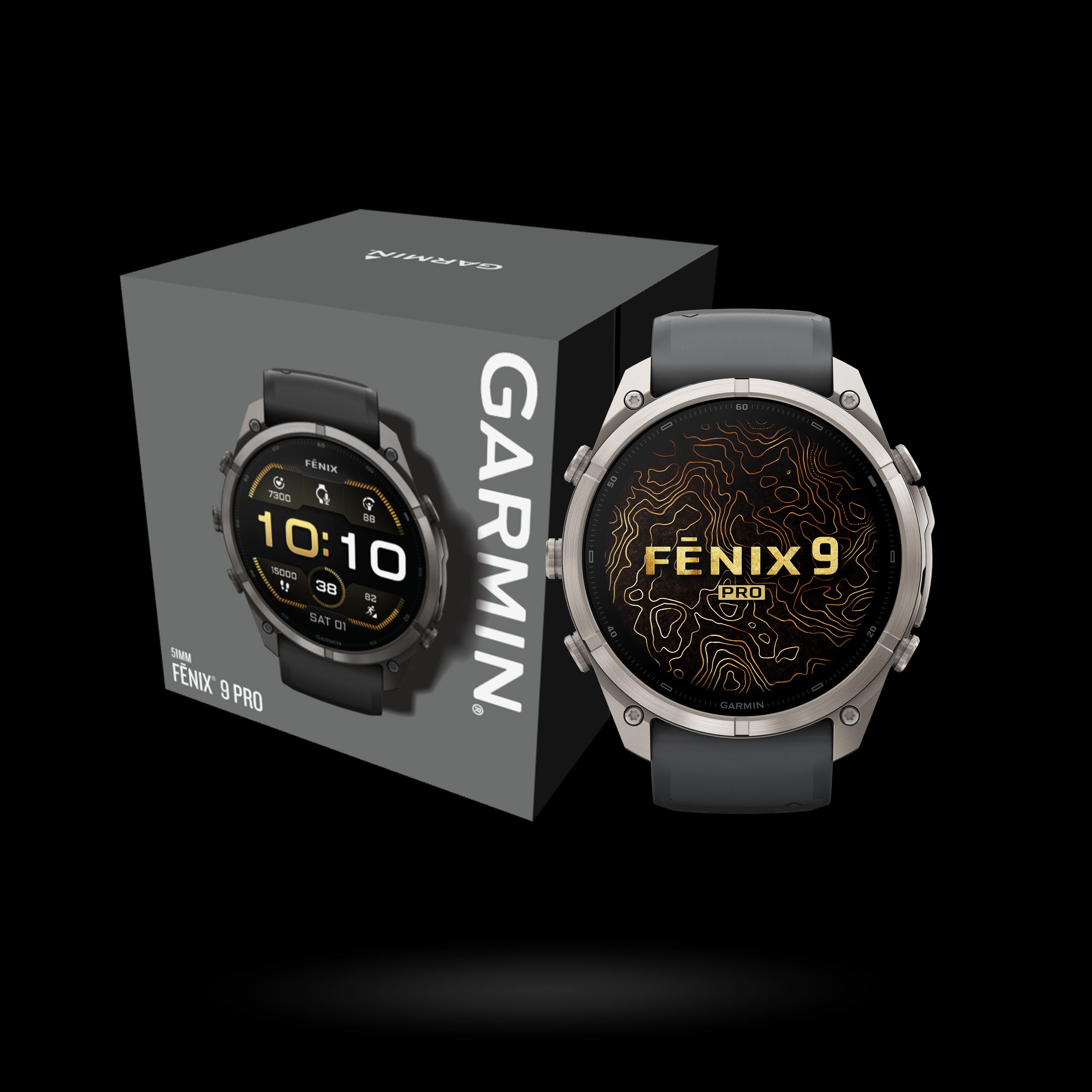 Garmin - fēnix® 9 PRO inReach® - 51 mm
