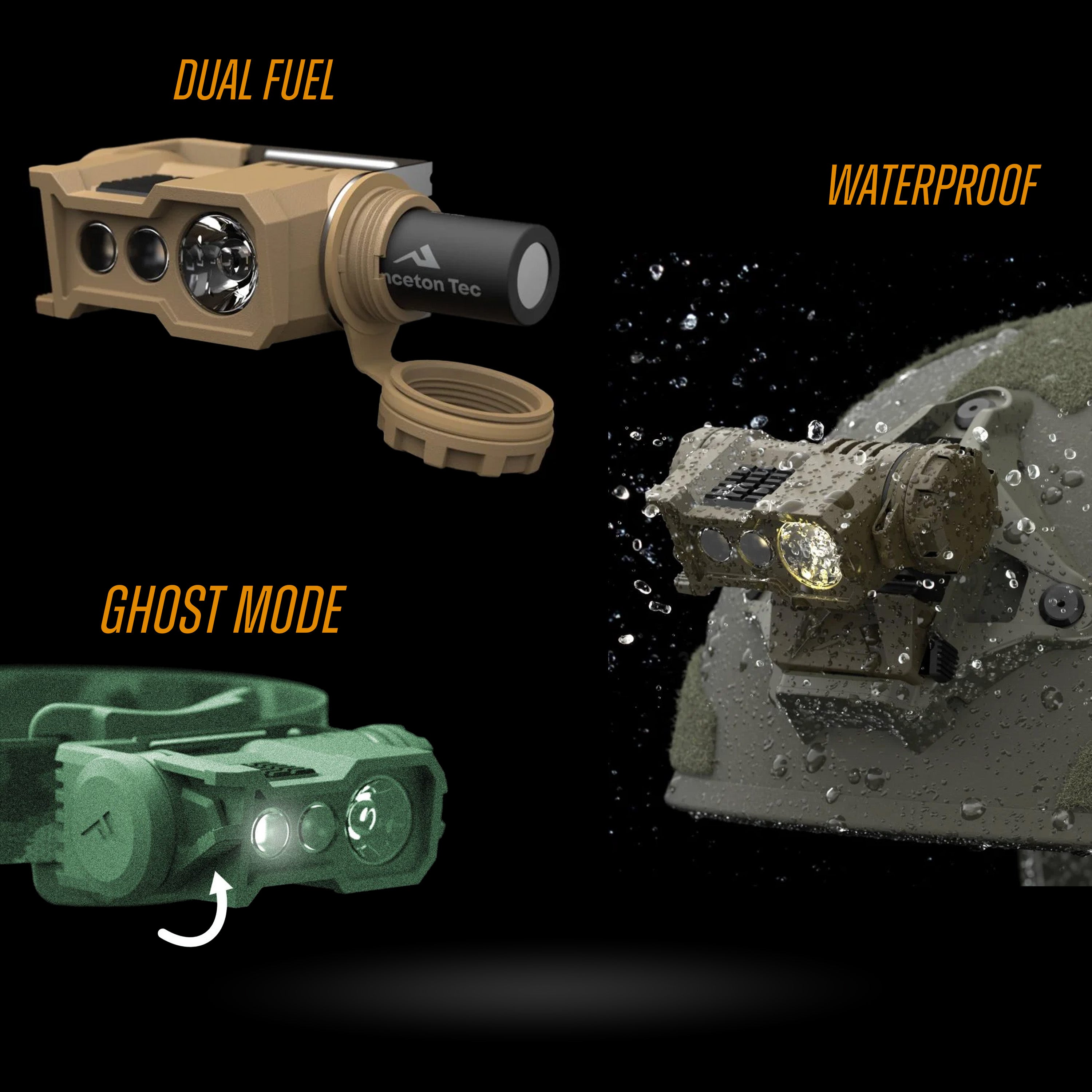 Princeton Tec - Ghost X MPLS - Carcajou Tactical