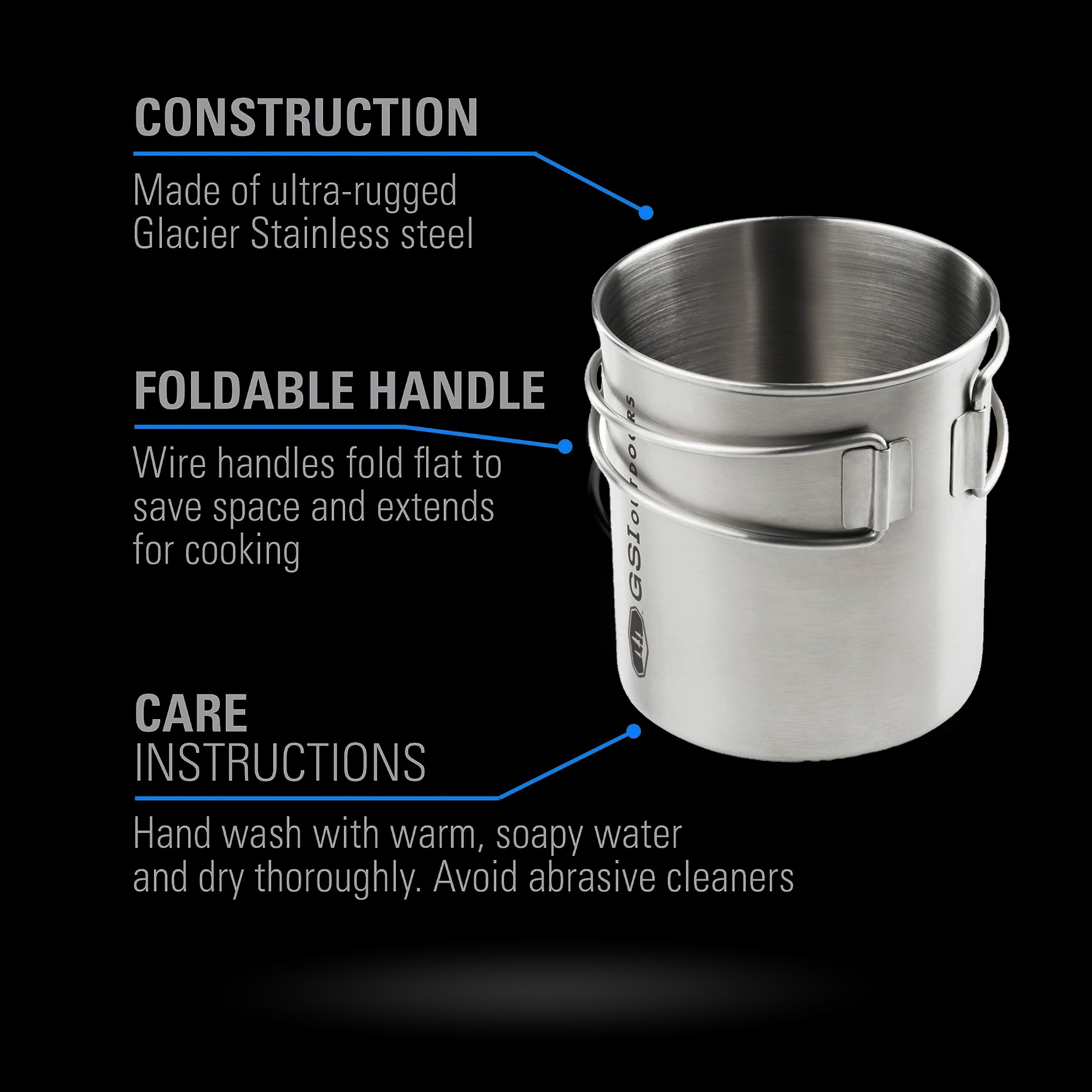 GSI - Glacier Stainless Bottle Cup