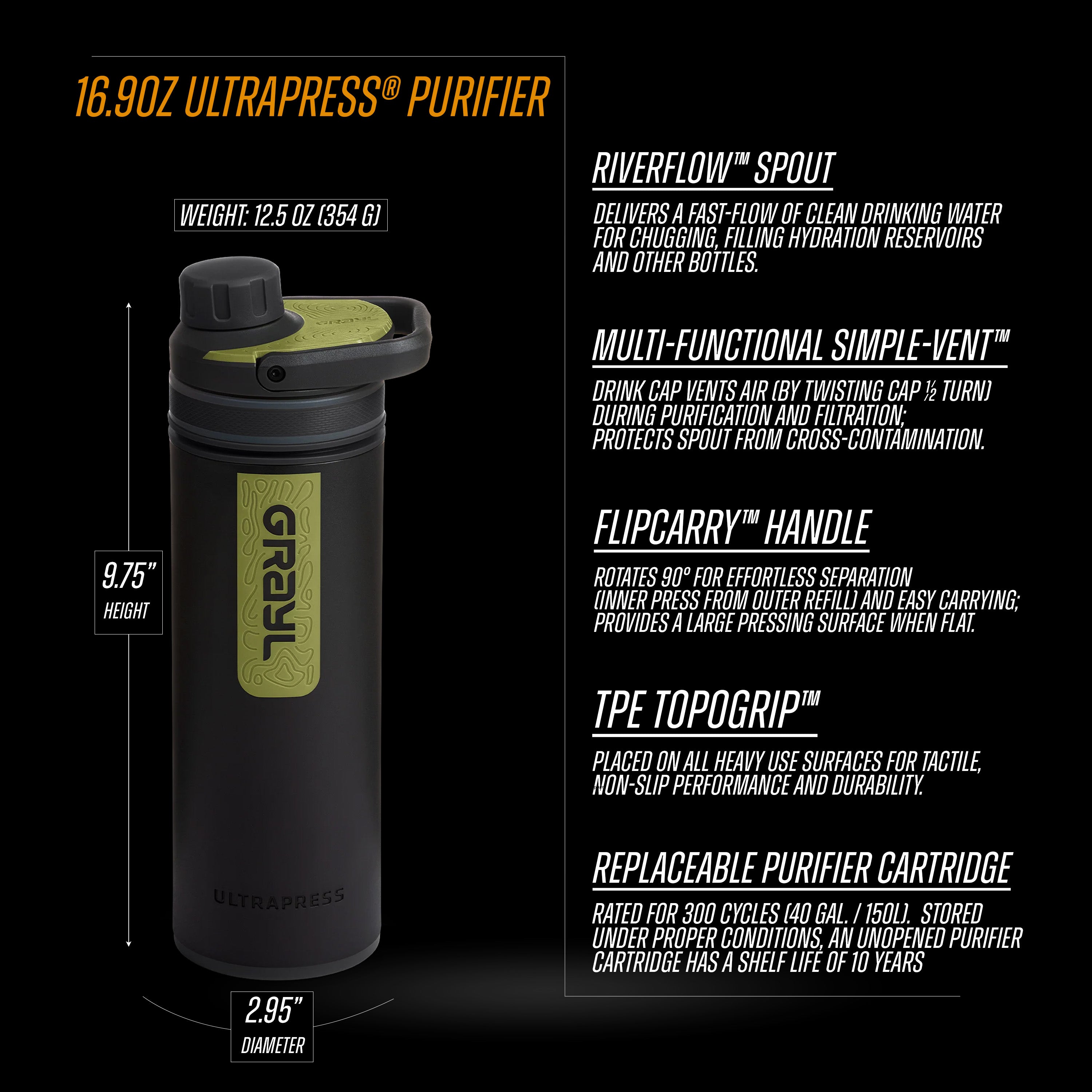 Grayl - 16.9oz UltraPress