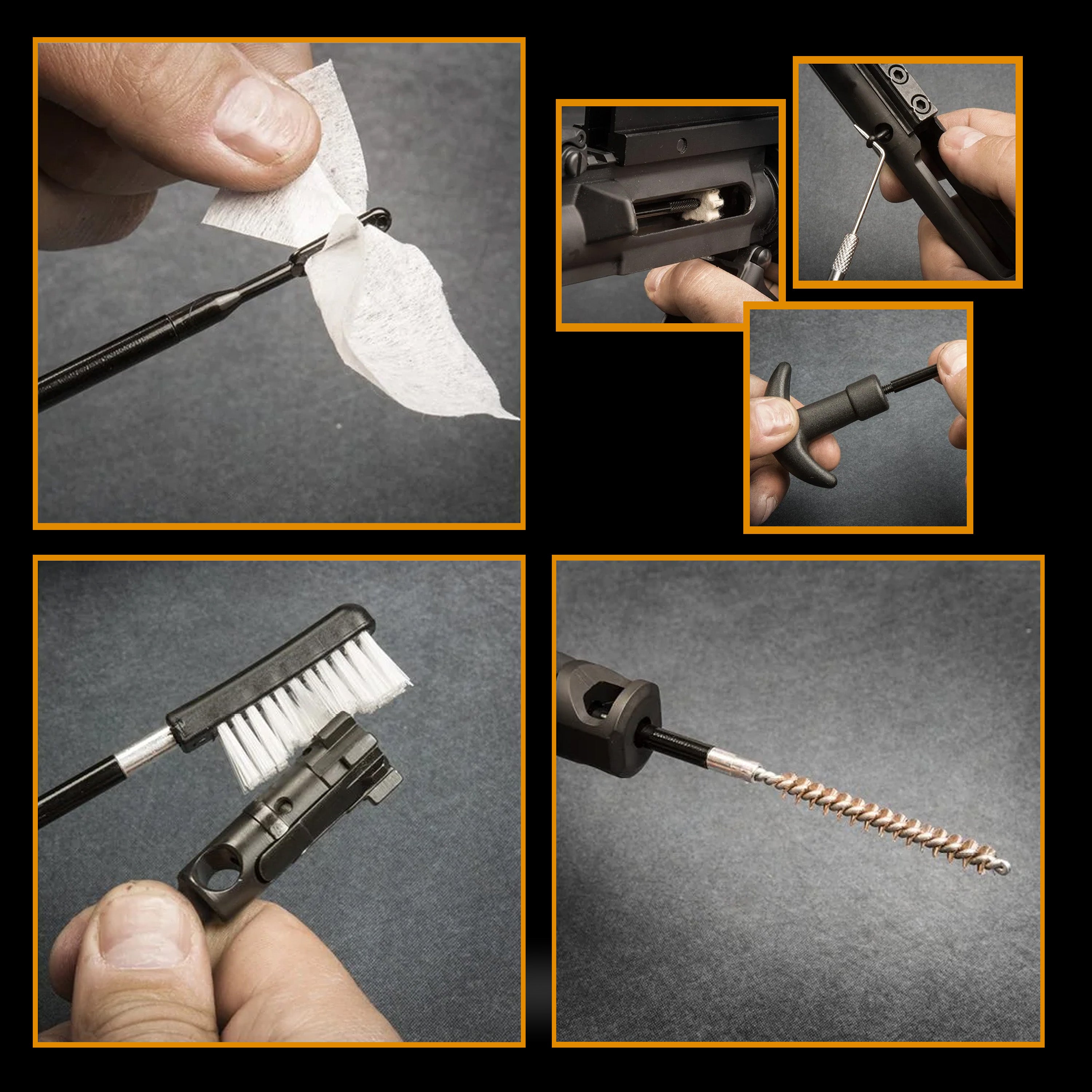 Real Avid Gun Boss AR15 Cleaning Kit | .223/5.56 | Carcajou Tactical