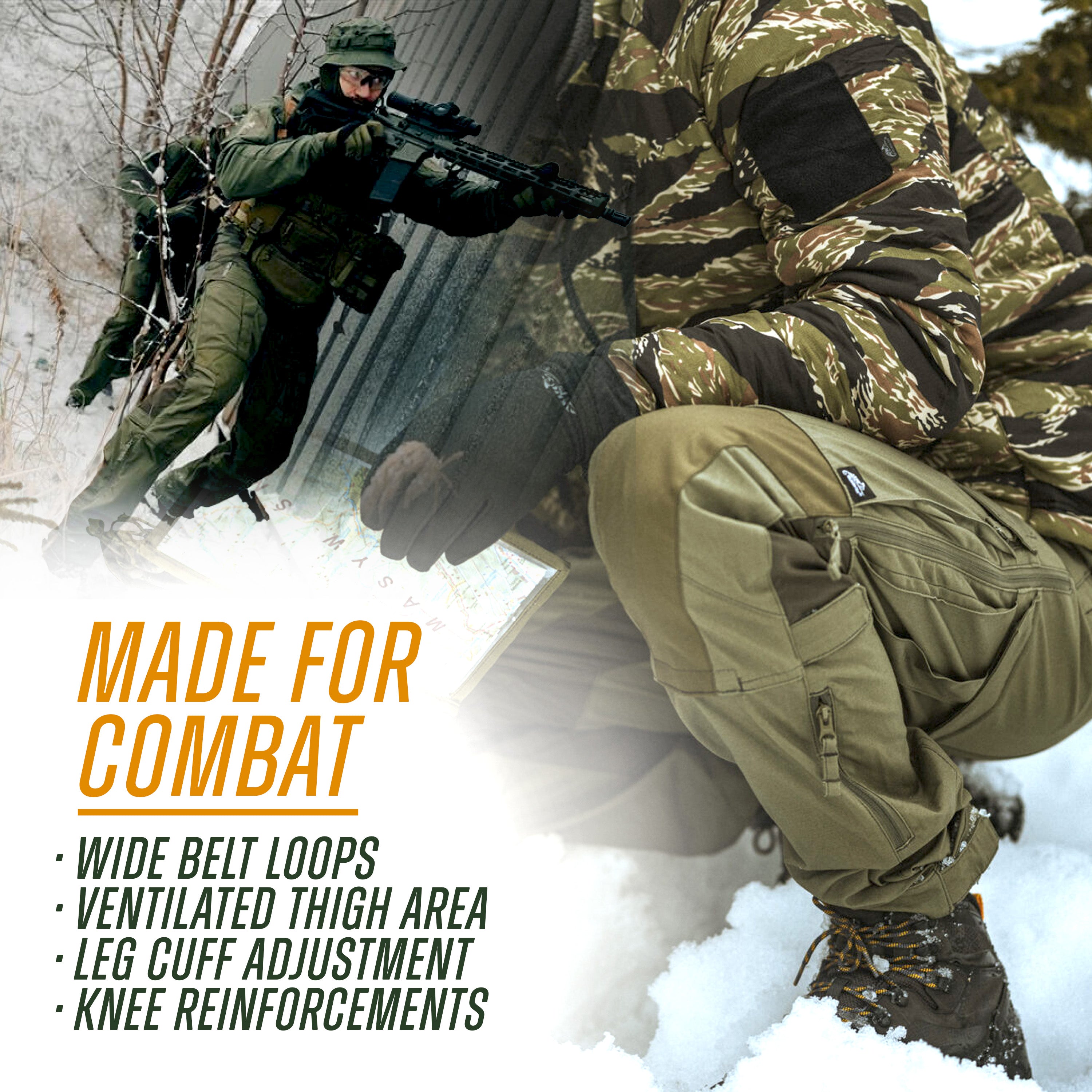 Helikon-Tex MCDU Pants | Tactical Combat Trousers | Carcajou Tactical