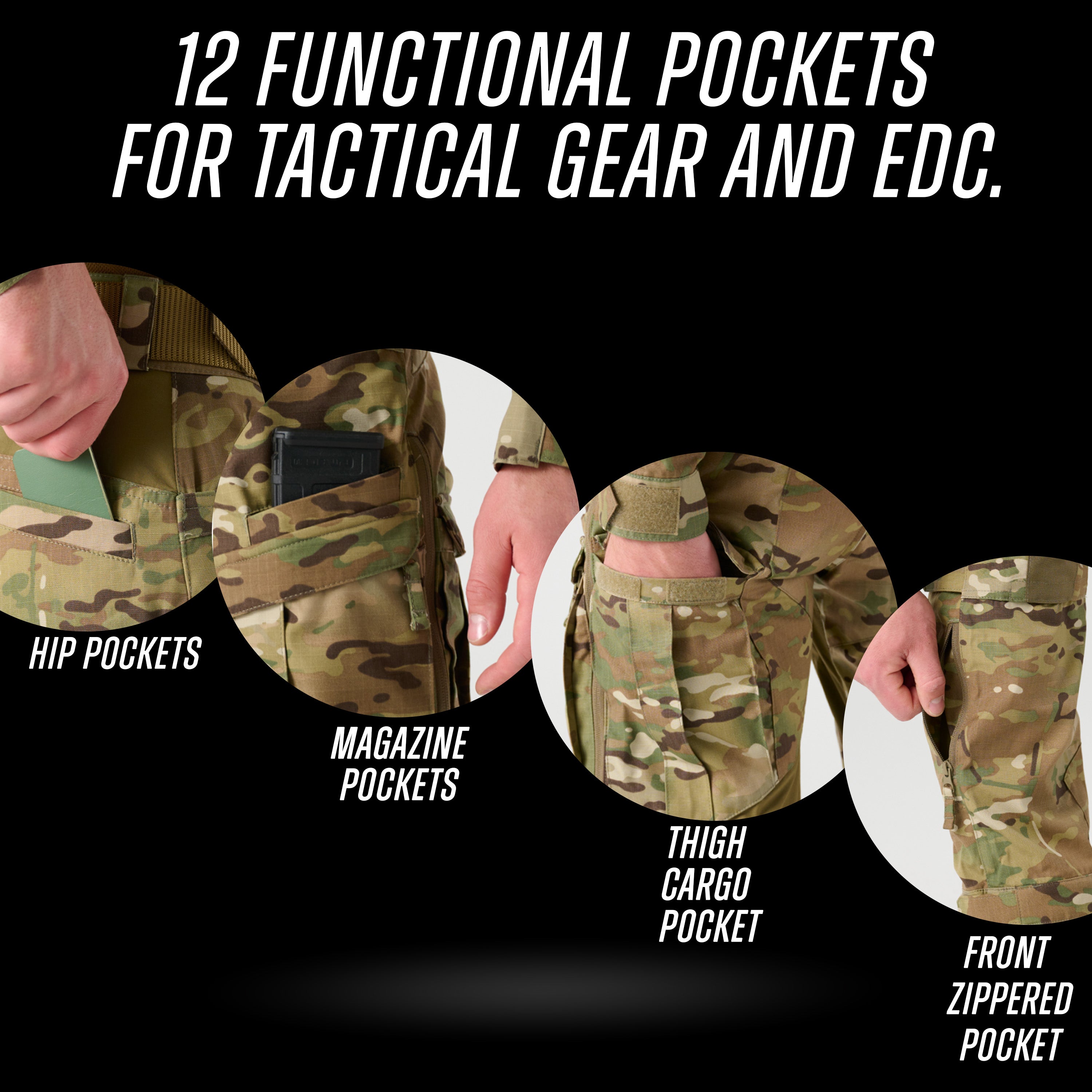 Helikon-Tex MCDU Pants | Tactical Combat Trousers | Carcajou Tactical