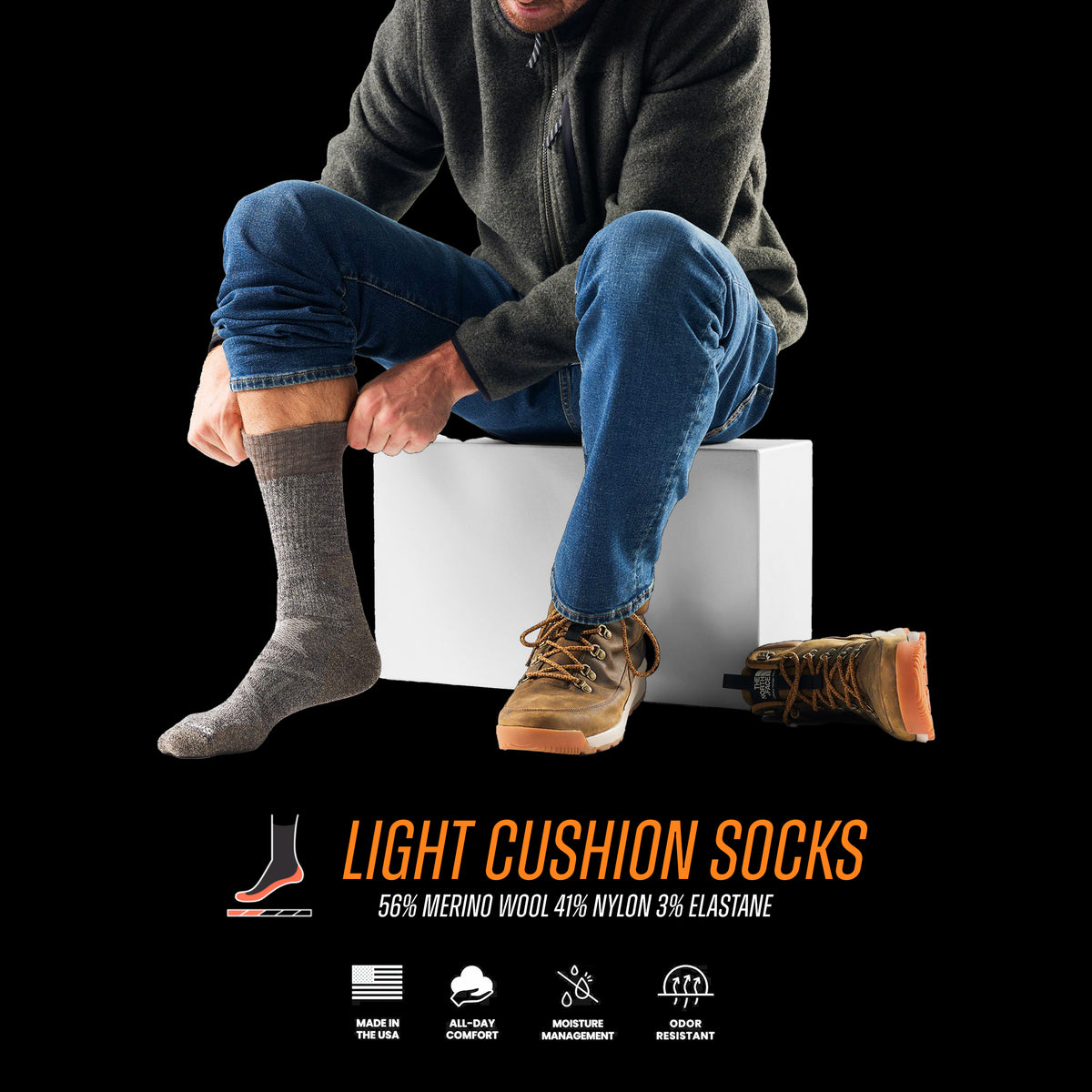 Smartwool - Hunt Tall Crew Socks LC