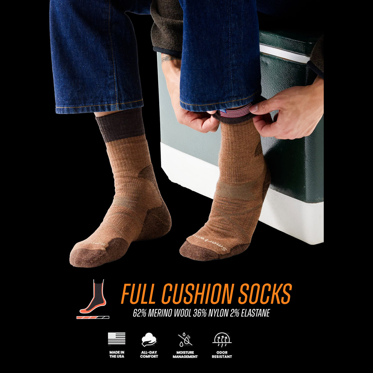 Smartwool - Hunt Tall Crew Socks FC