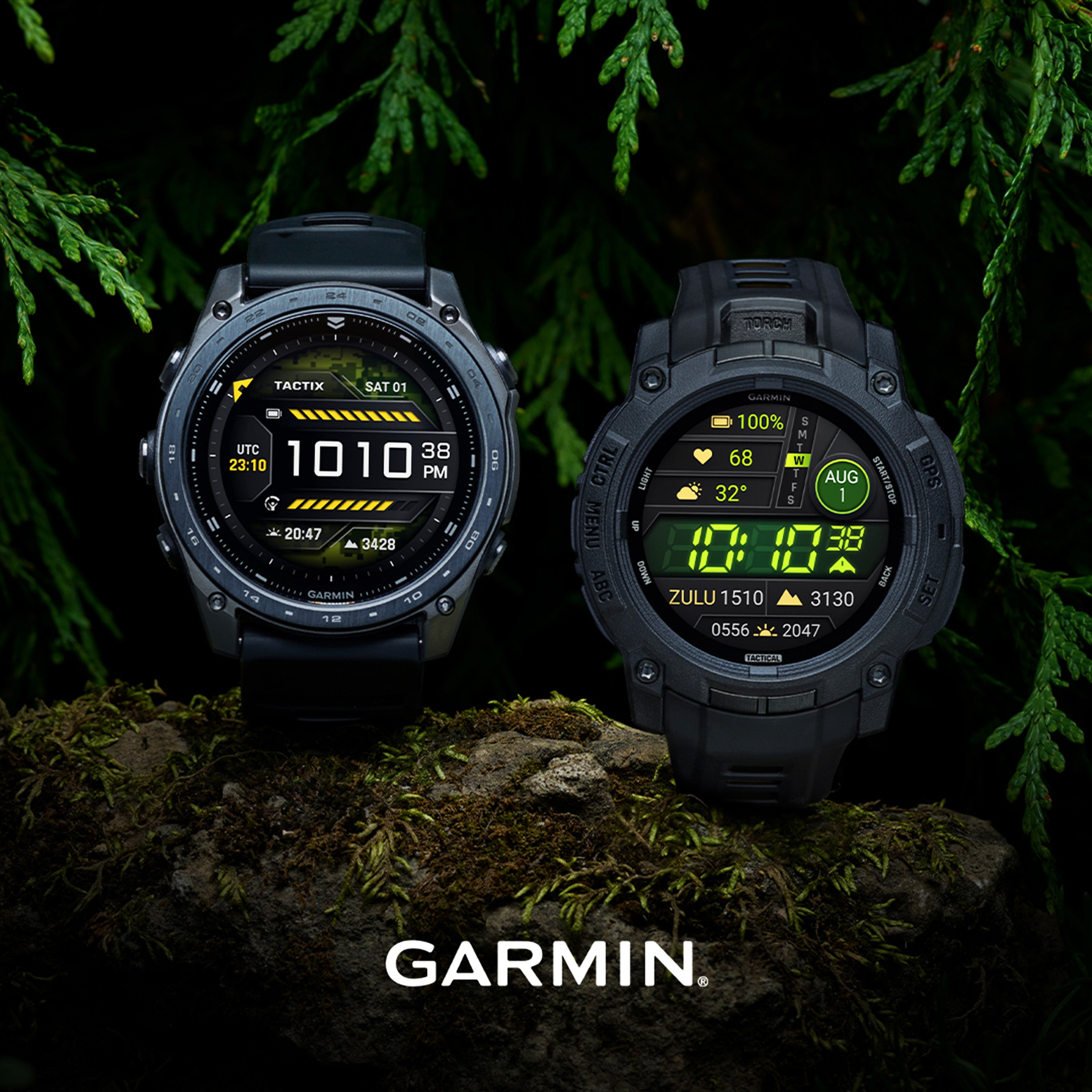 Garmin - Instinct® 3 - 45 mm SOLAR - Tactical Edition
