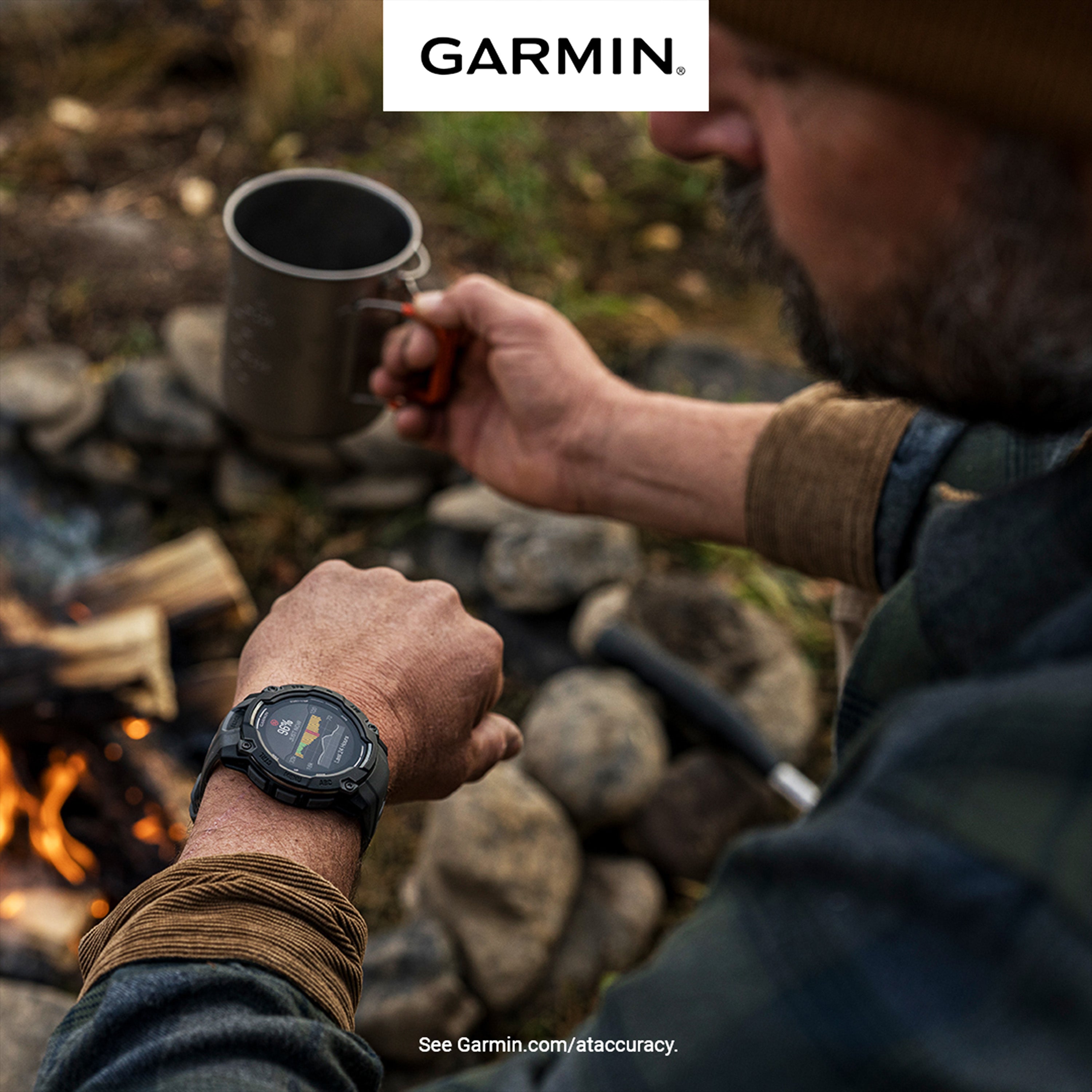 Garmin - Instinct® 3 - 45 mm SOLAR - Tactical Edition
