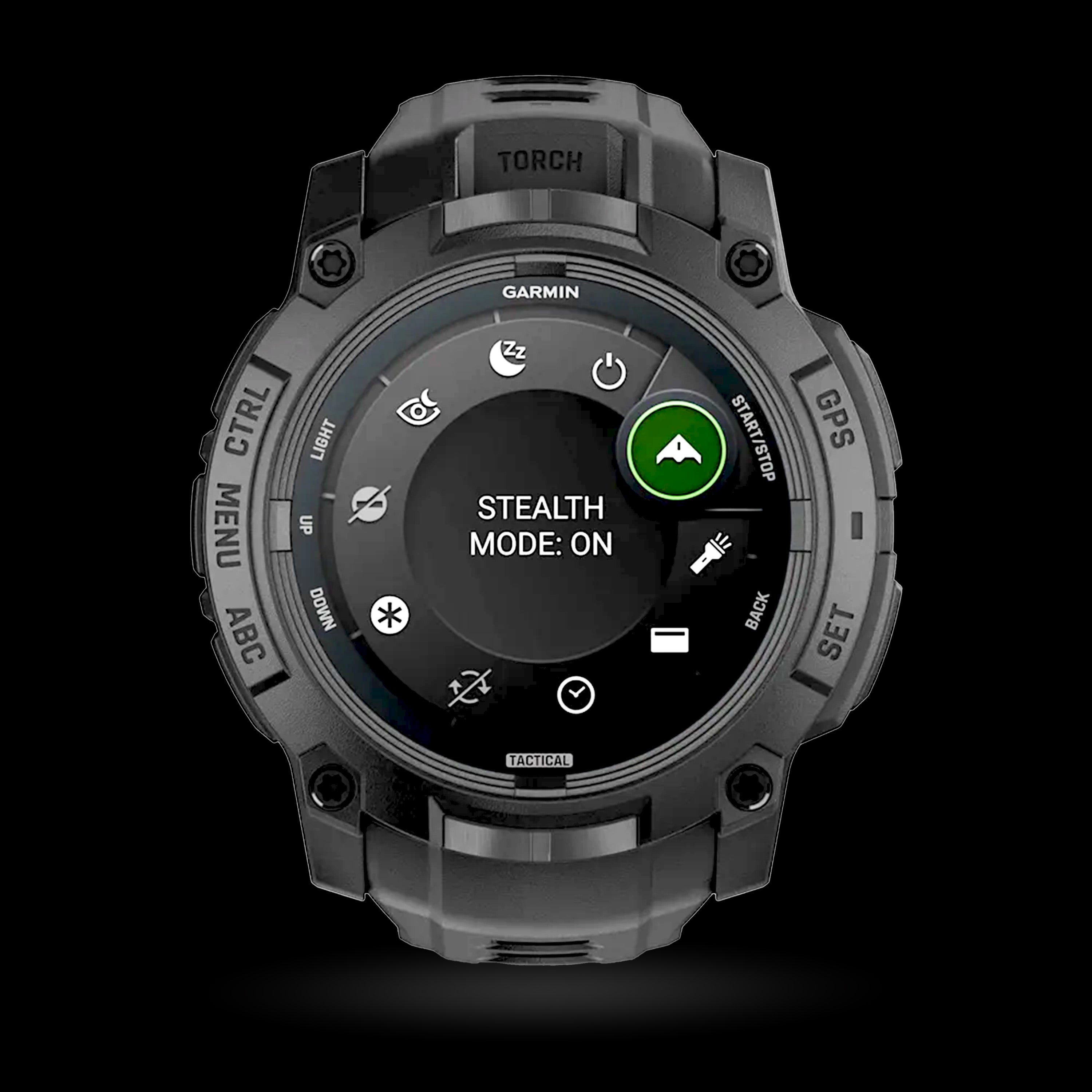 Garmin - Instinct® 3 - 50 mm AMOLED - Tactical Edition