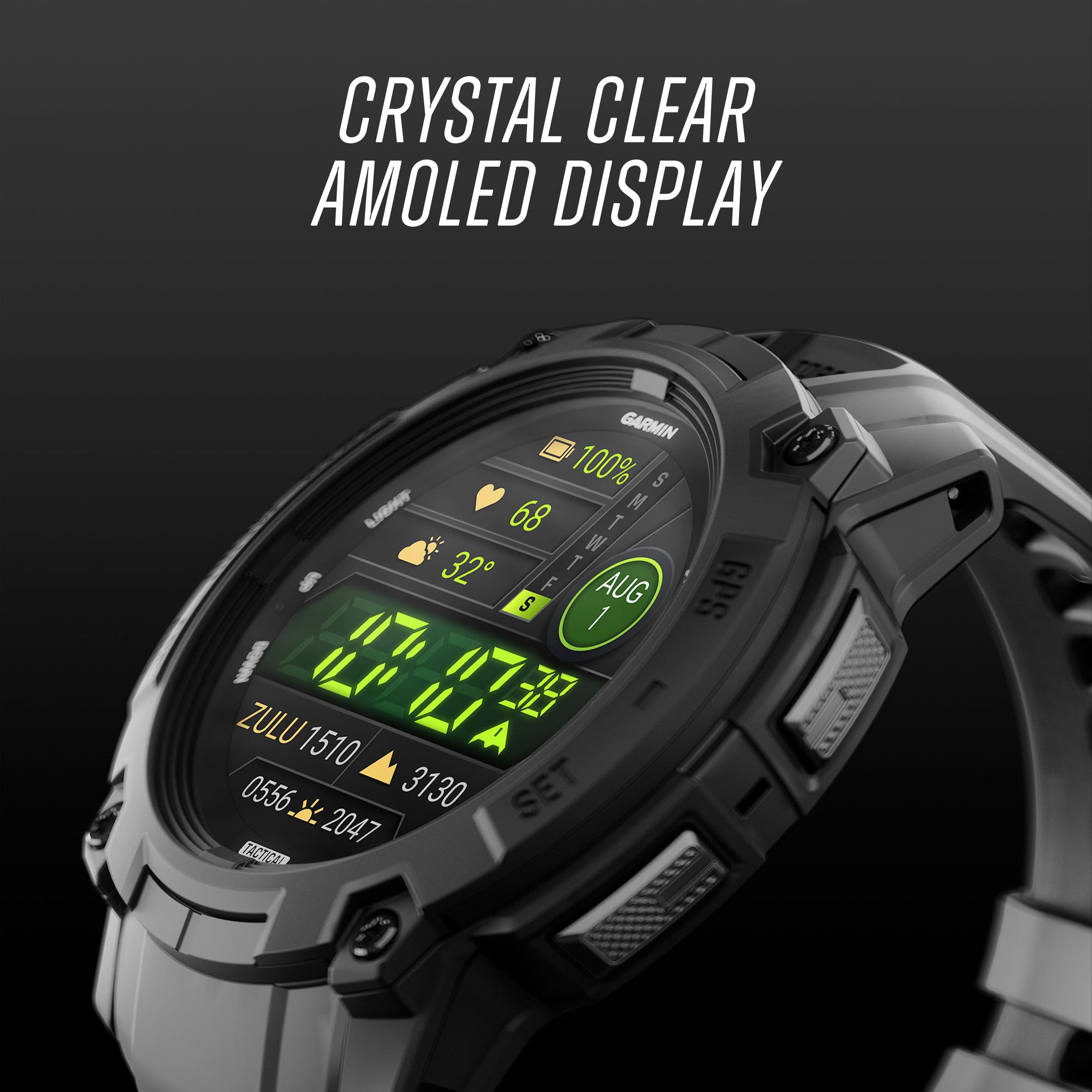Garmin - Instinct® 3 - 45 mm AMOLED