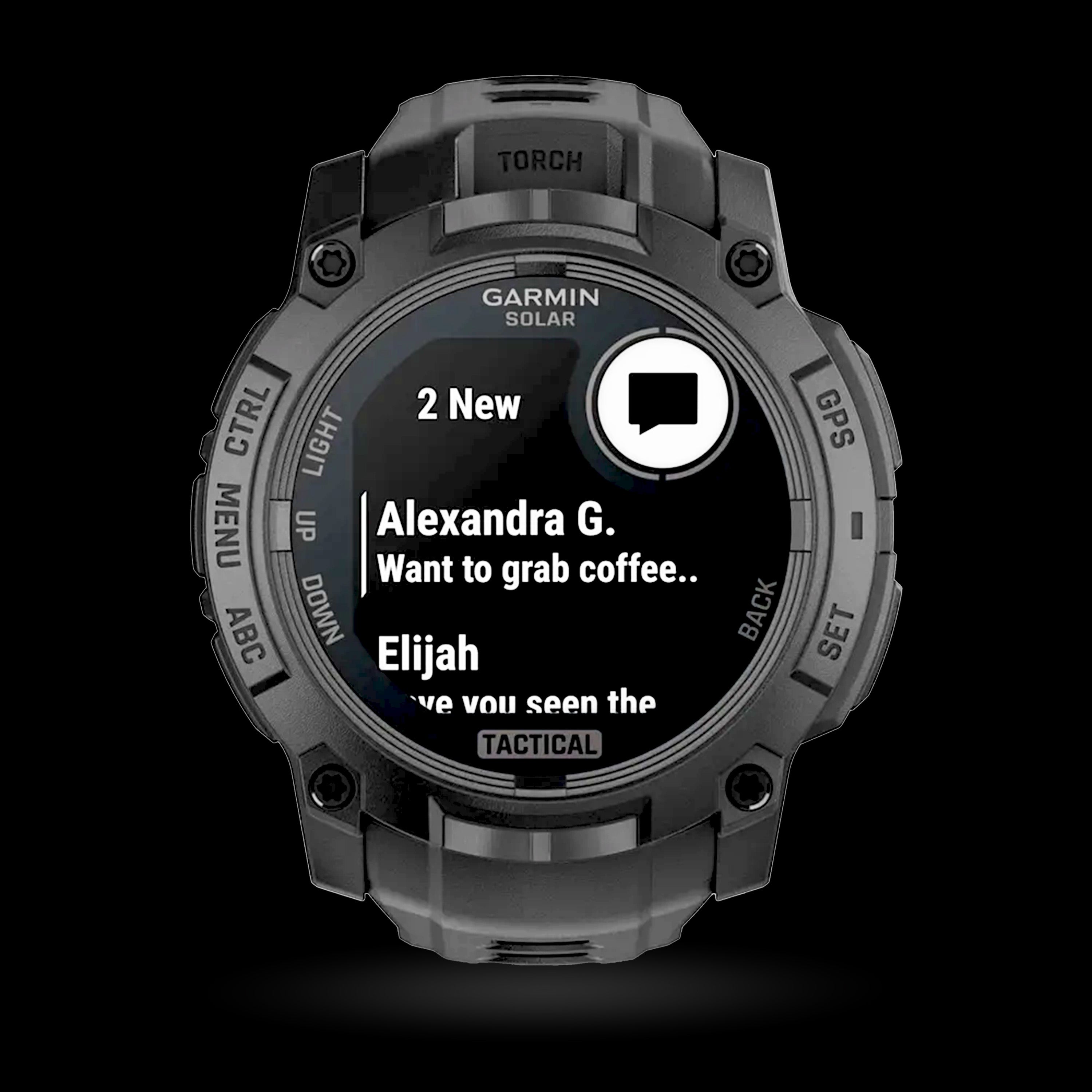 Garmin - Instinct® 3 - 50 mm SOLAR - Tactical Edition
