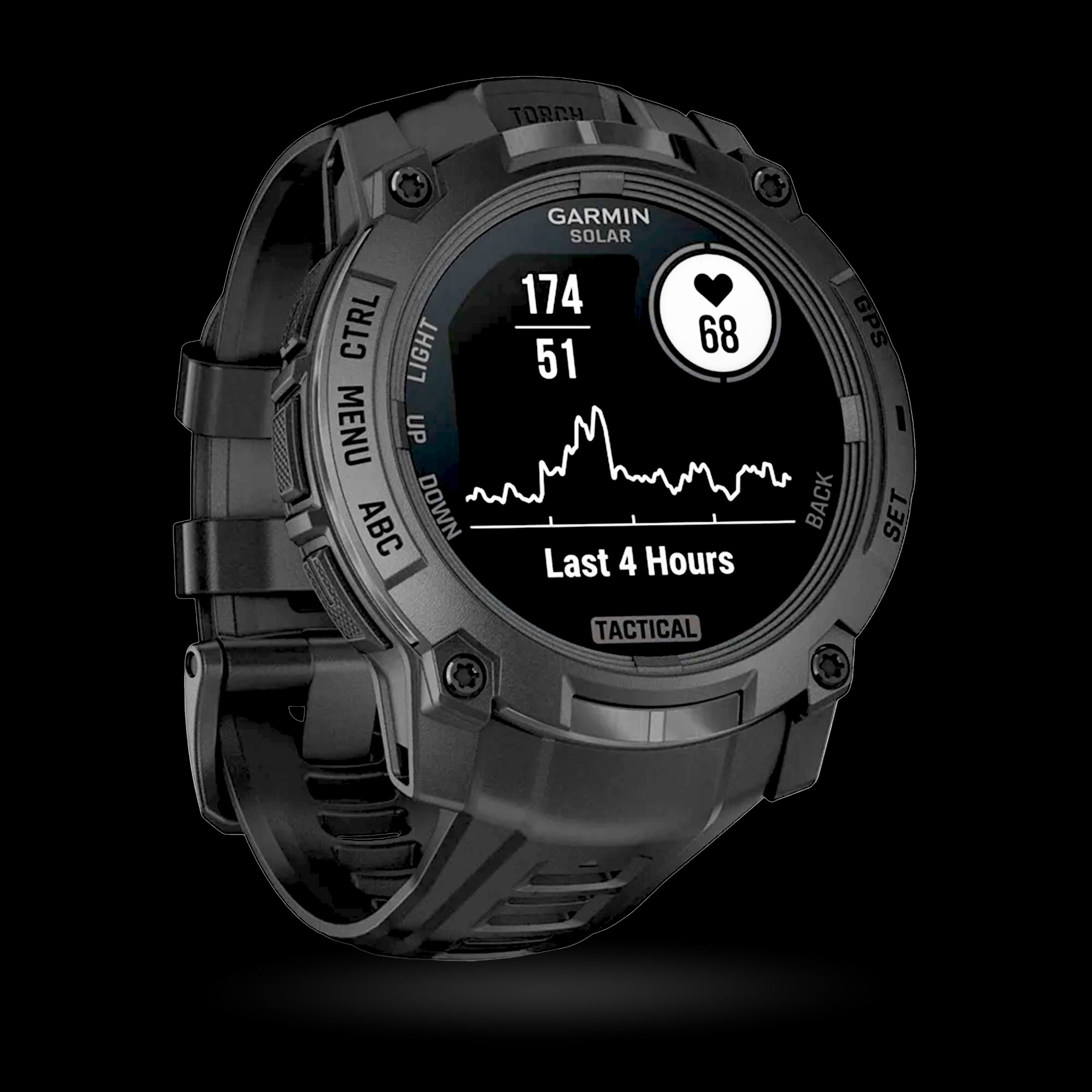 Garmin - Instinct® 3 - 50 mm SOLAR - Tactical Edition
