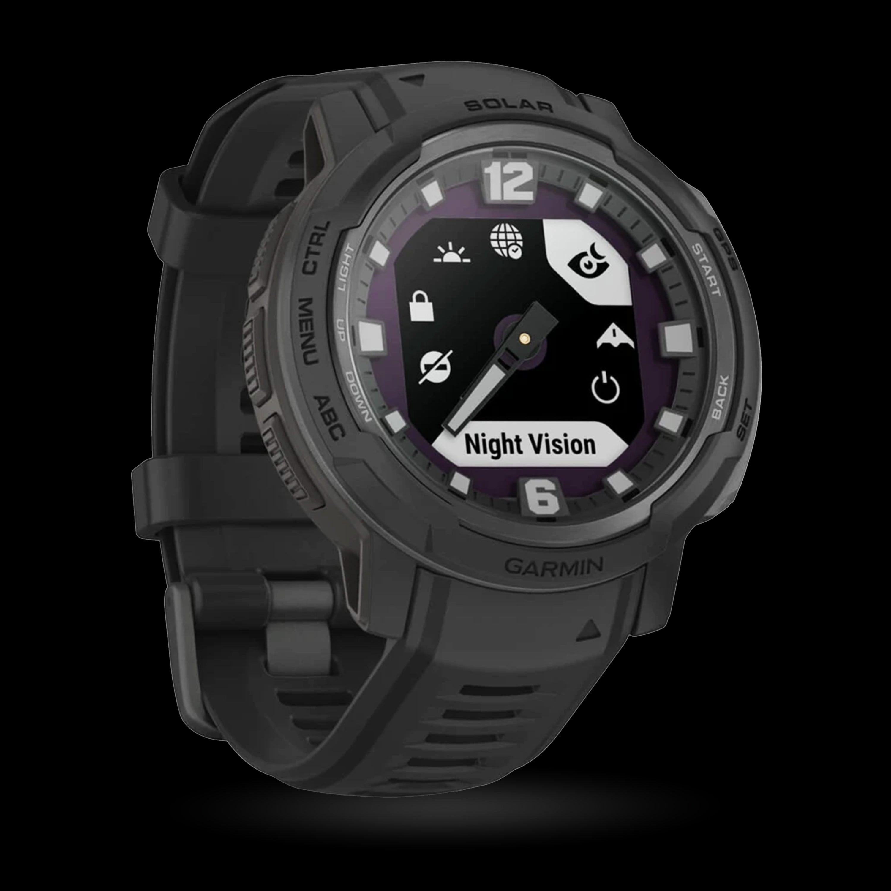 Garmin - Instinct® Crossover SOLAR - Tactical Edition