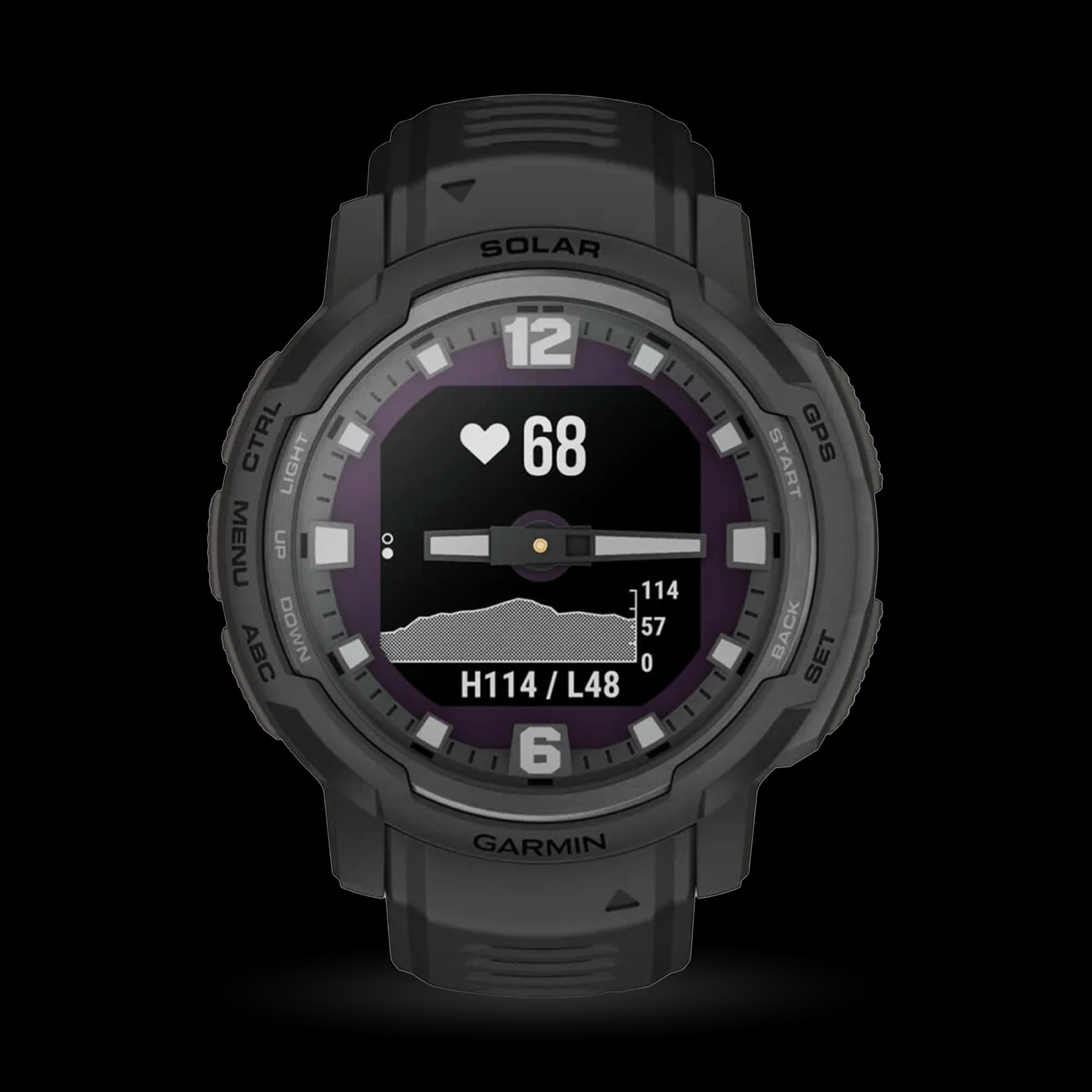 Garmin - Instinct® Crossover SOLAR - Tactical Edition
