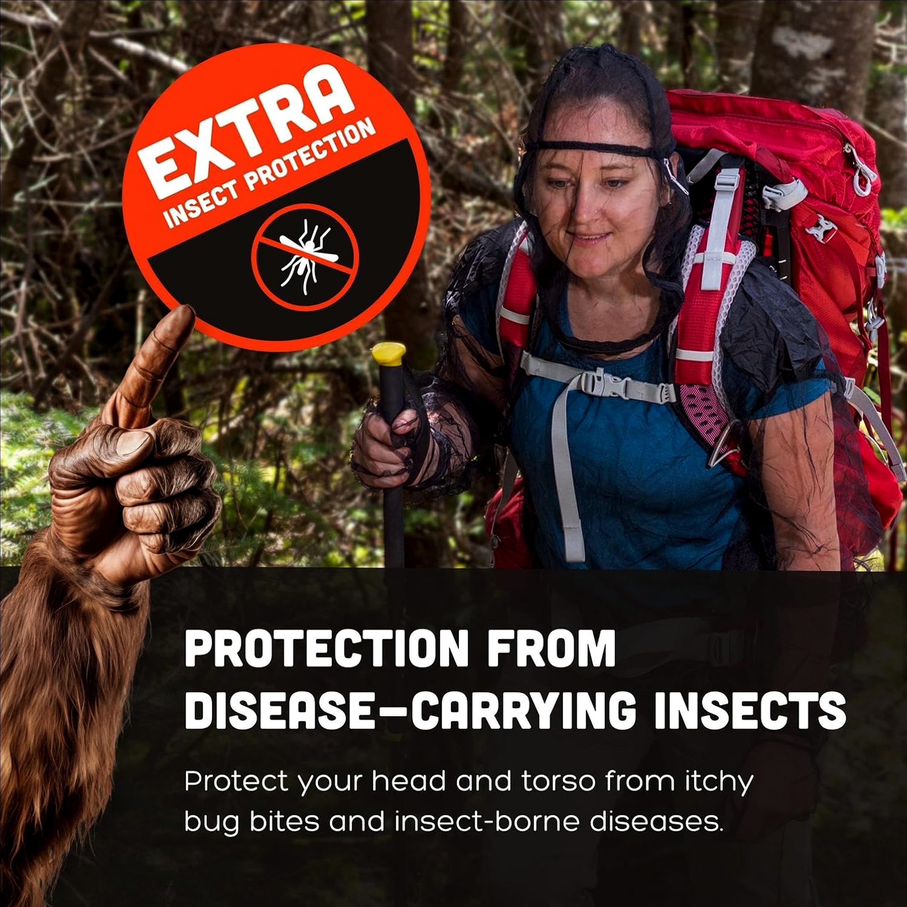 Ben's - InvisiNet Bug Jacket & Mitts