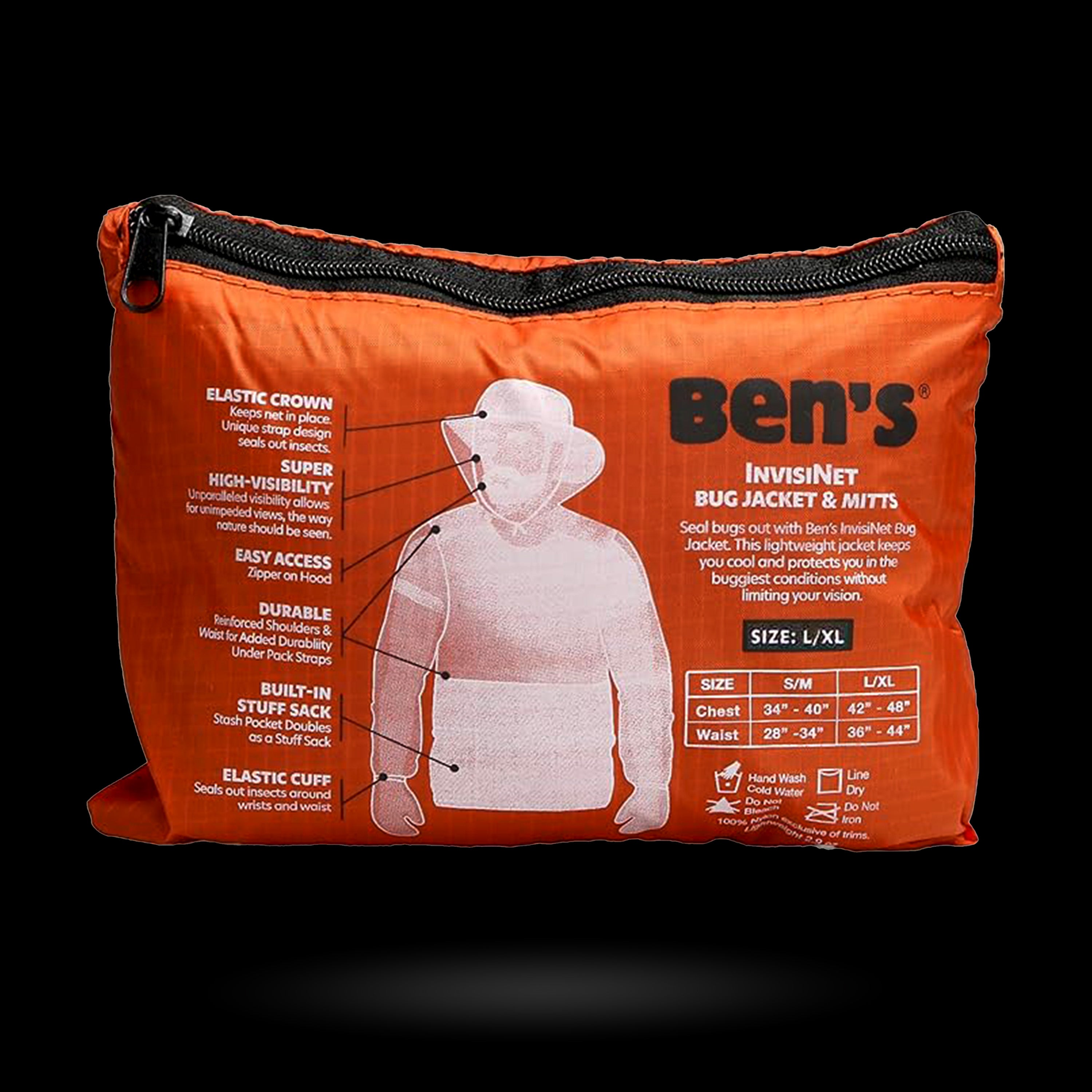 Ben's - InvisiNet Bug Jacket & Mitts