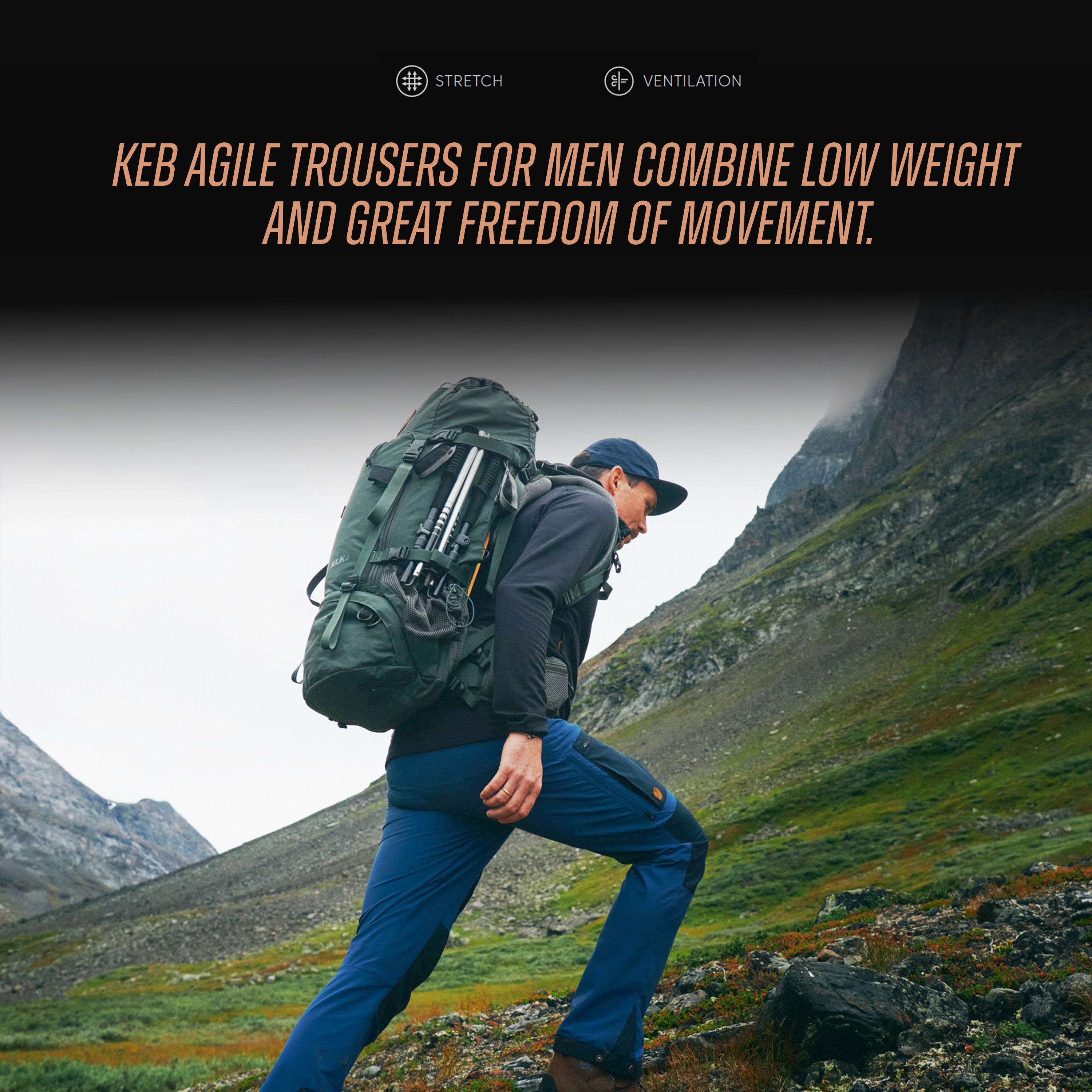 Fjallraven - Keb Agile Trousers M