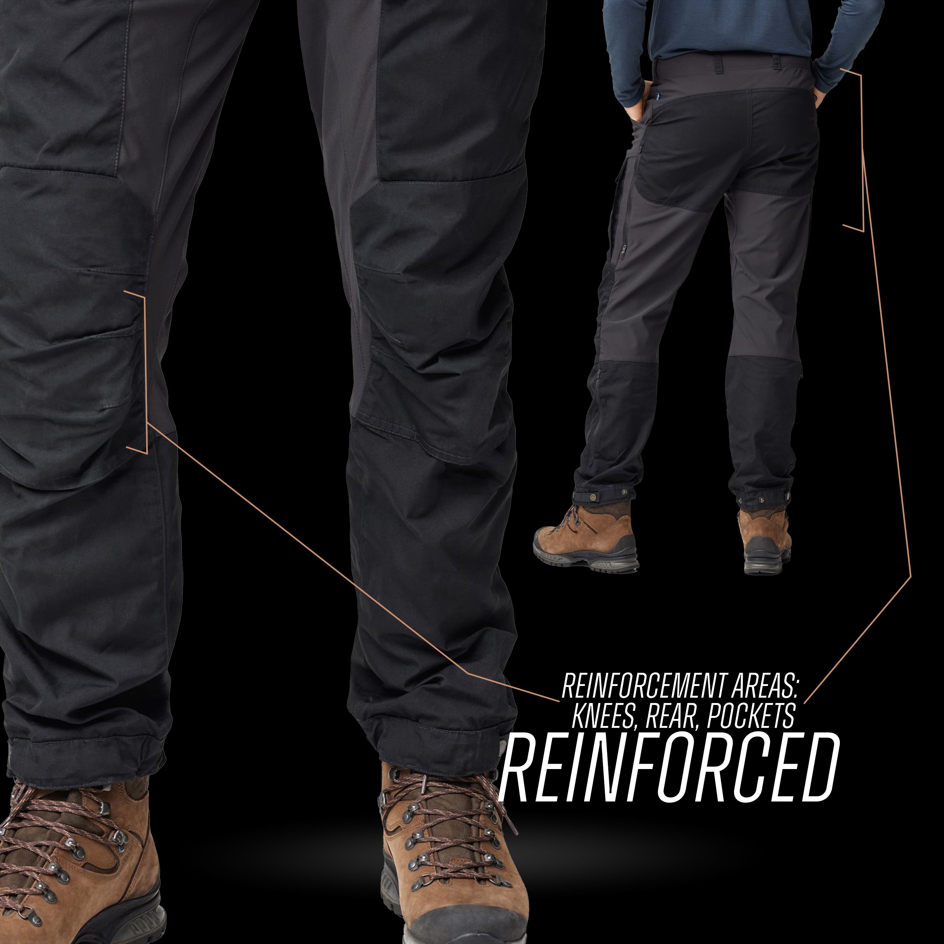 Fjällräven Keb Trousers M – Award-Winning G-1000 Trekking Pants