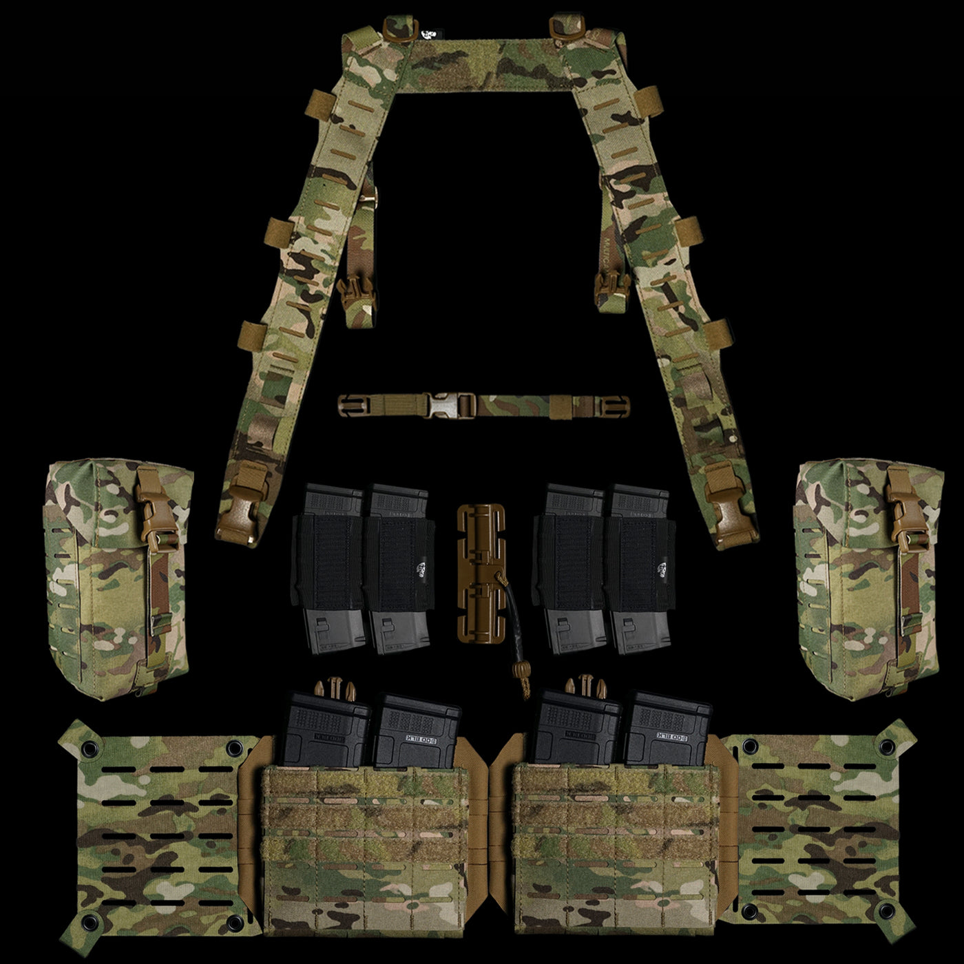 Split Chest Rig - Bundles - Made in Canada - Carcajou Tactical
