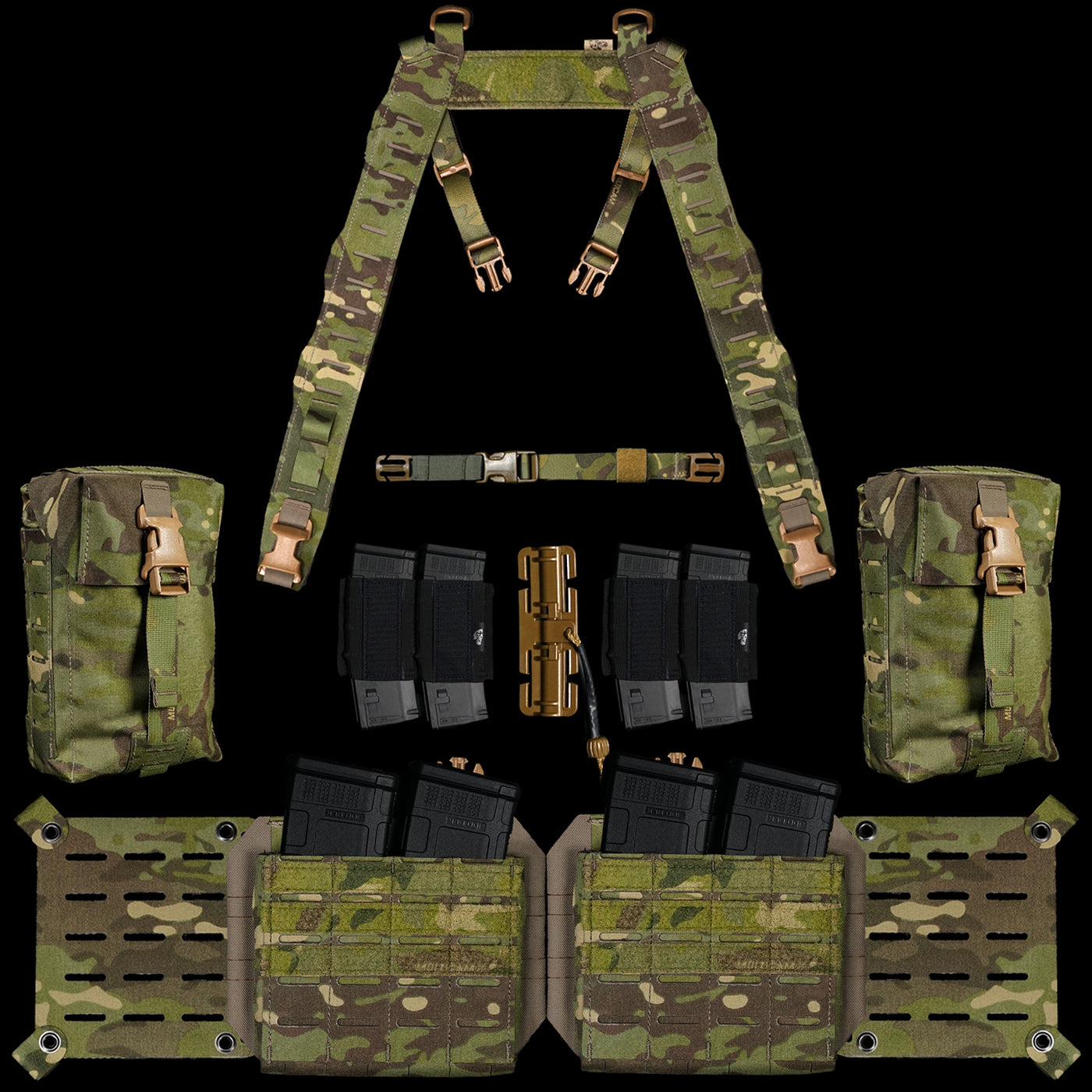 Split Chest Rig - Bundles - Made in Canada - Carcajou Tactical