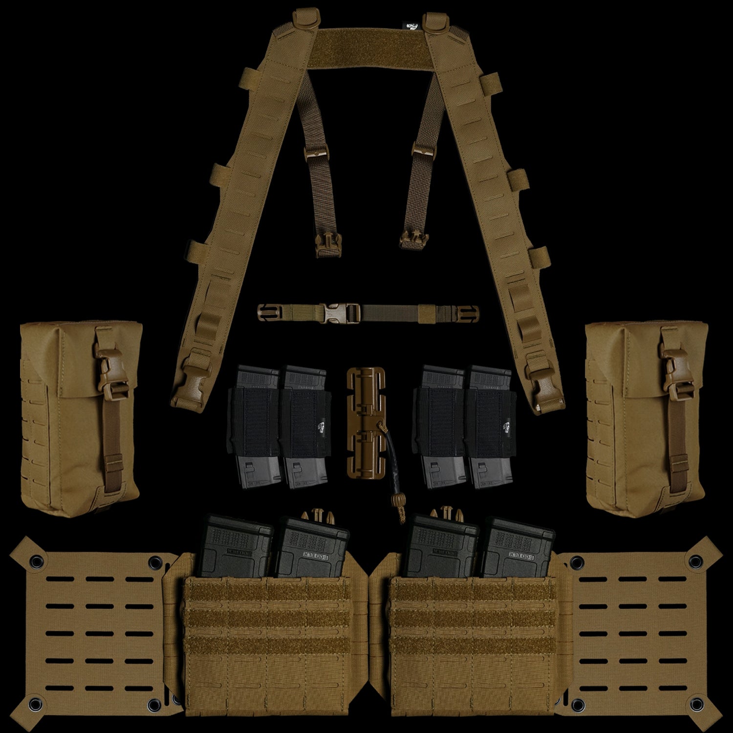 Split Chest Rig - Bundles - Made in Canada - Carcajou Tactical