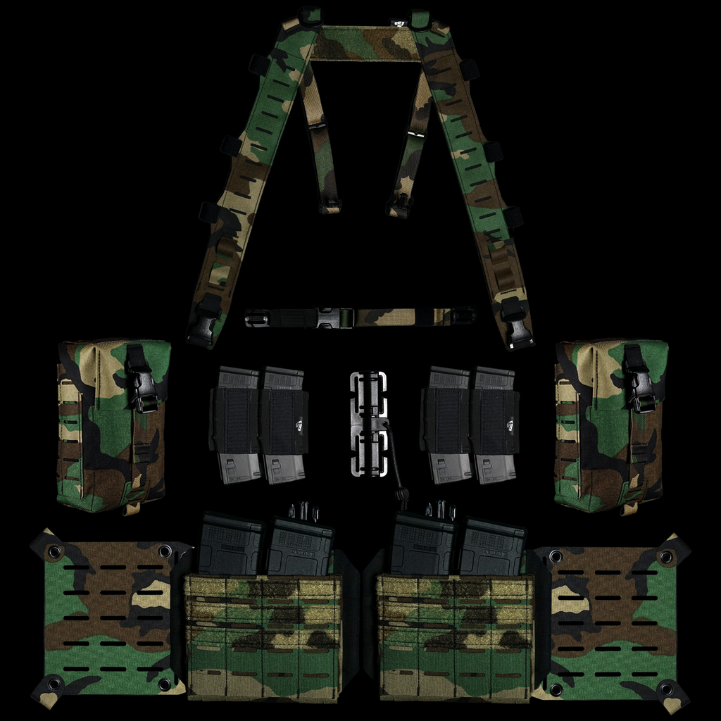 Split Chest Rig Bundle | Modular Recon Loadout | Carcajou Tactical