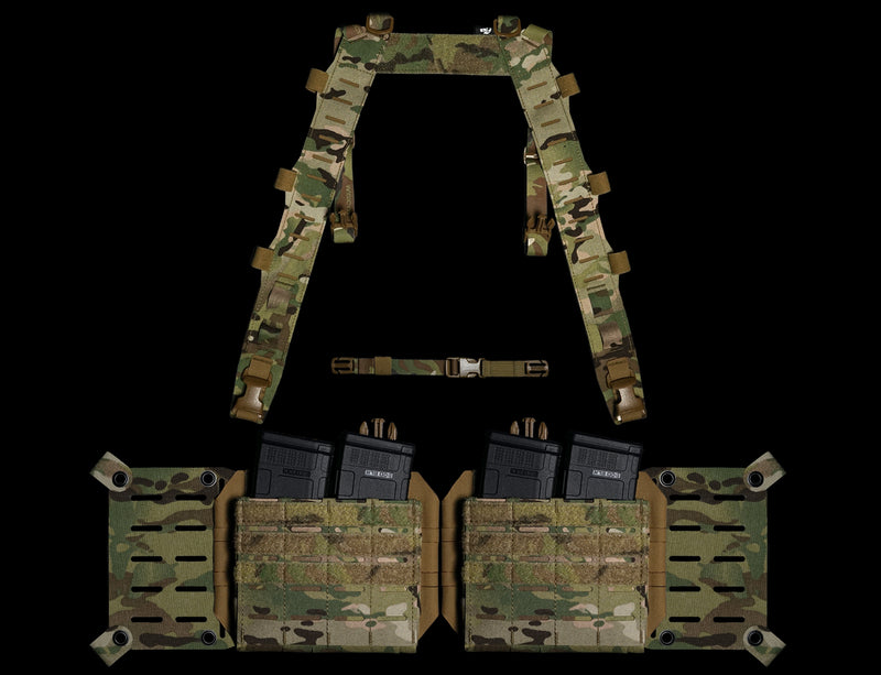 Fsb Split Chest Rig Split Chest Rig Base Bundle | Modular Recon Rig | Carcajou Tactical