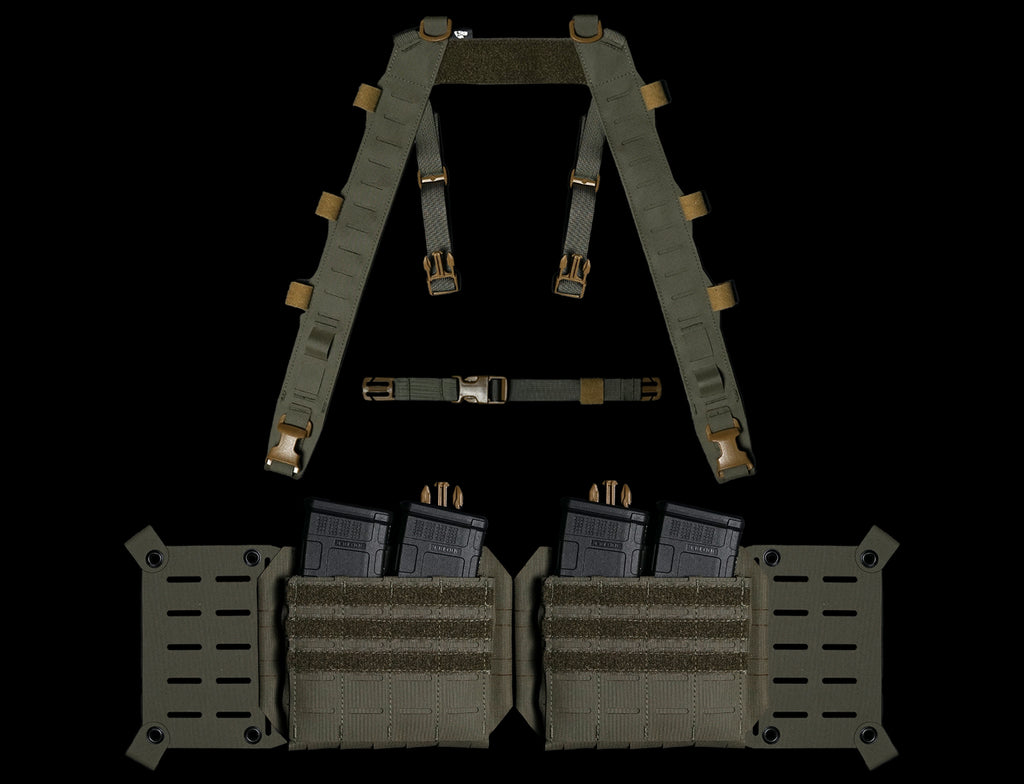 Fsb Split Chest Rig Split Chest Rig Base Bundle | Modular Recon Rig | Carcajou Tactical