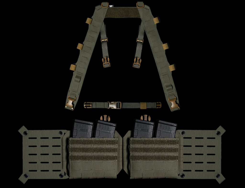 Fsb Split Chest Rig Split Chest Rig Base Bundle | Modular Recon Rig | Carcajou Tactical
