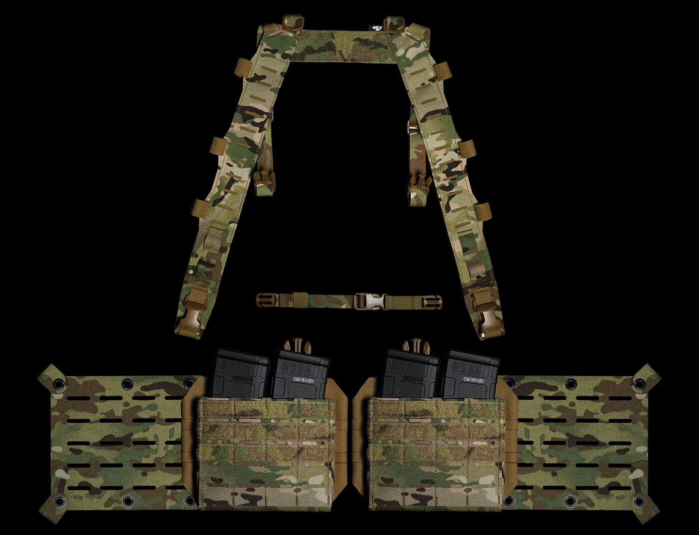 Split Chest Rig - Base Bundles - Made in Canada - Carcajou Tactical