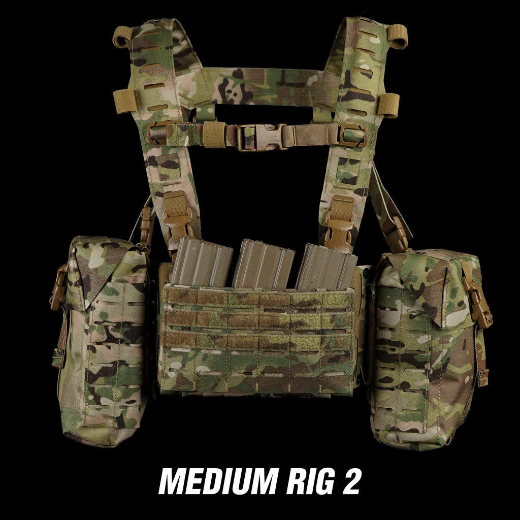 Cest Rig Load Out Medium Chest Rig Bundle | Modular Tactical Loadout | Carcajou Tactical
