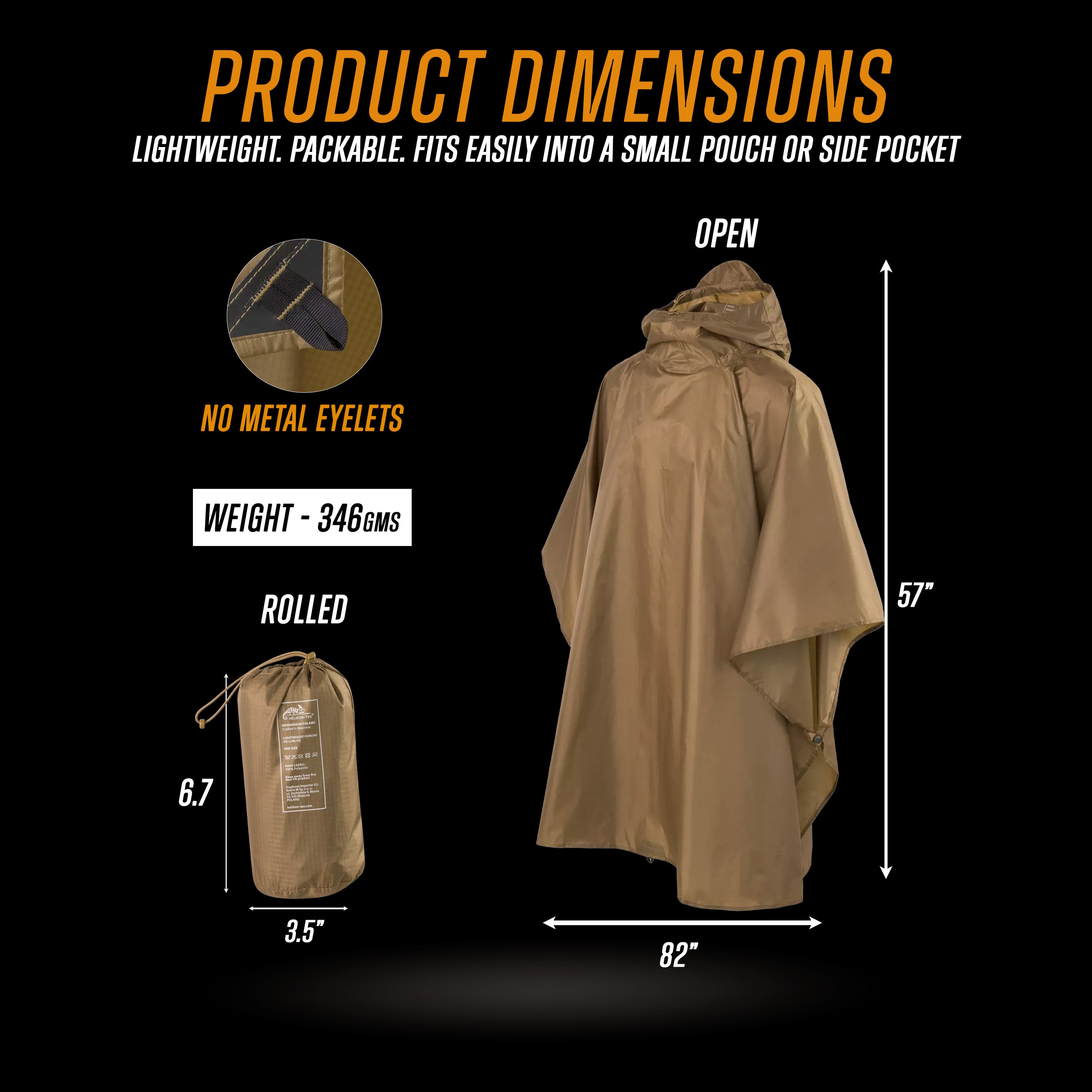 Helikon Tex - Lightweight Poncho