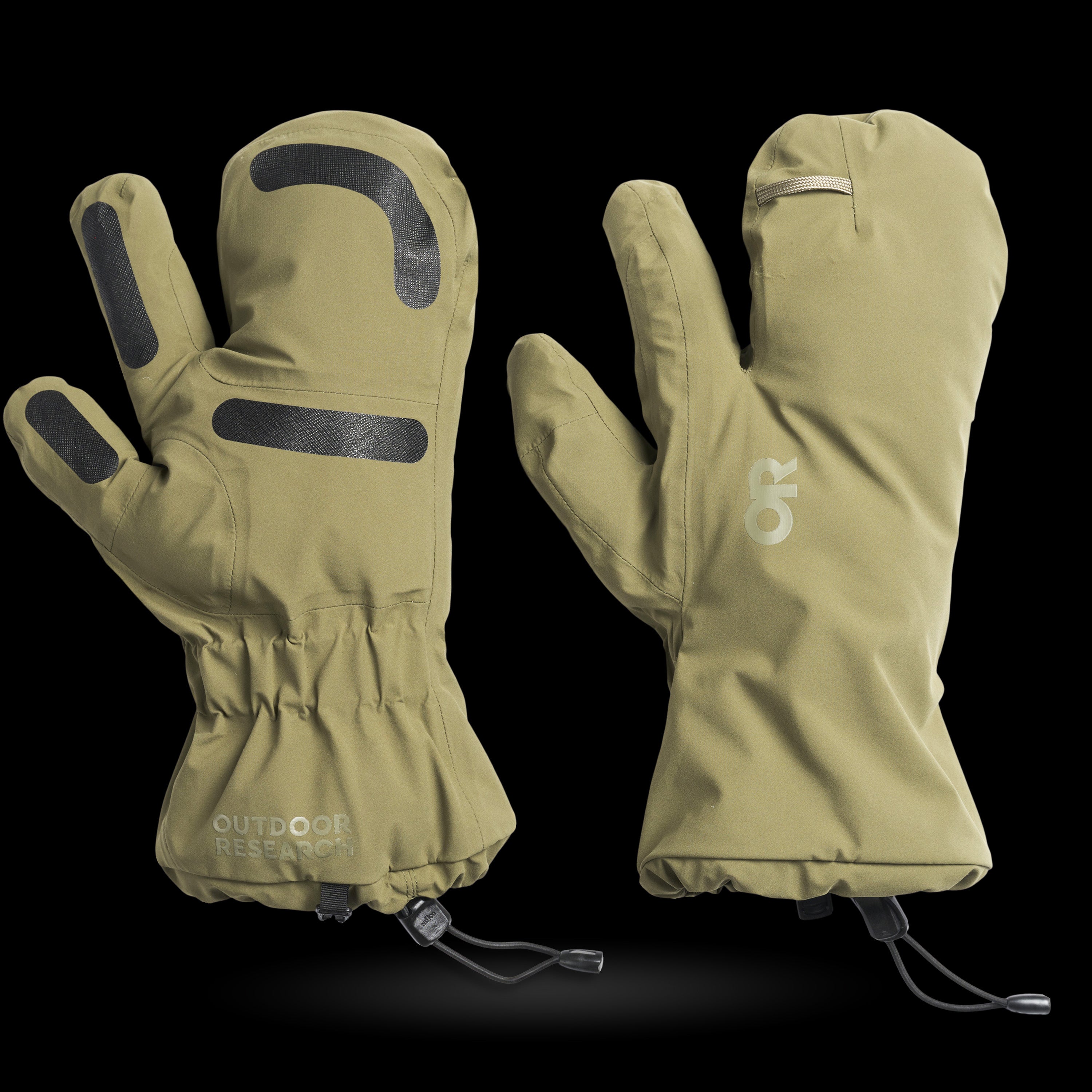 Outdoor Research Lightweight TF Shell Mitt — Waterproof 3-Finger