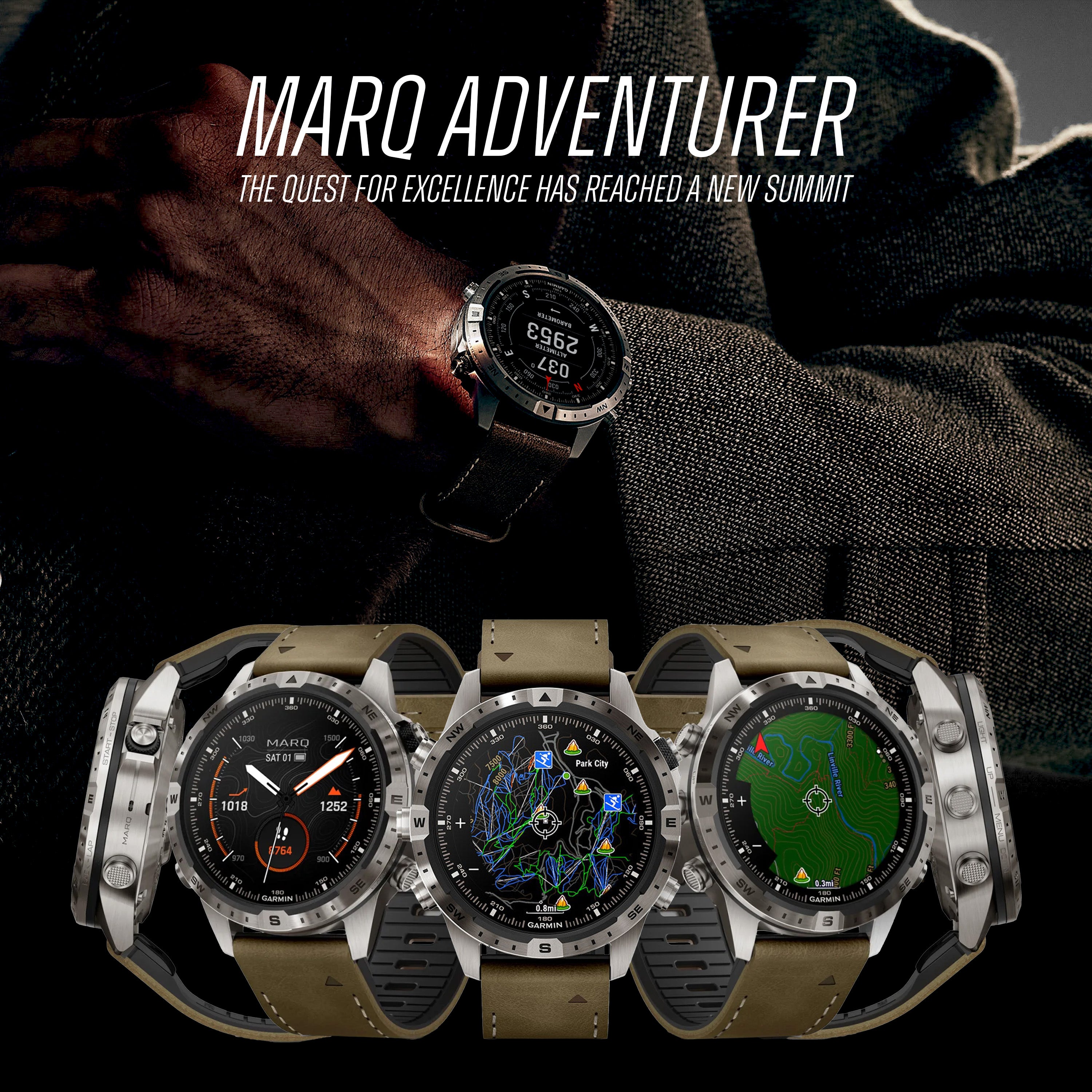 Garmin MARQ Adventurer Gen 2 Luxury Smartwatch | Carcajou Tactical