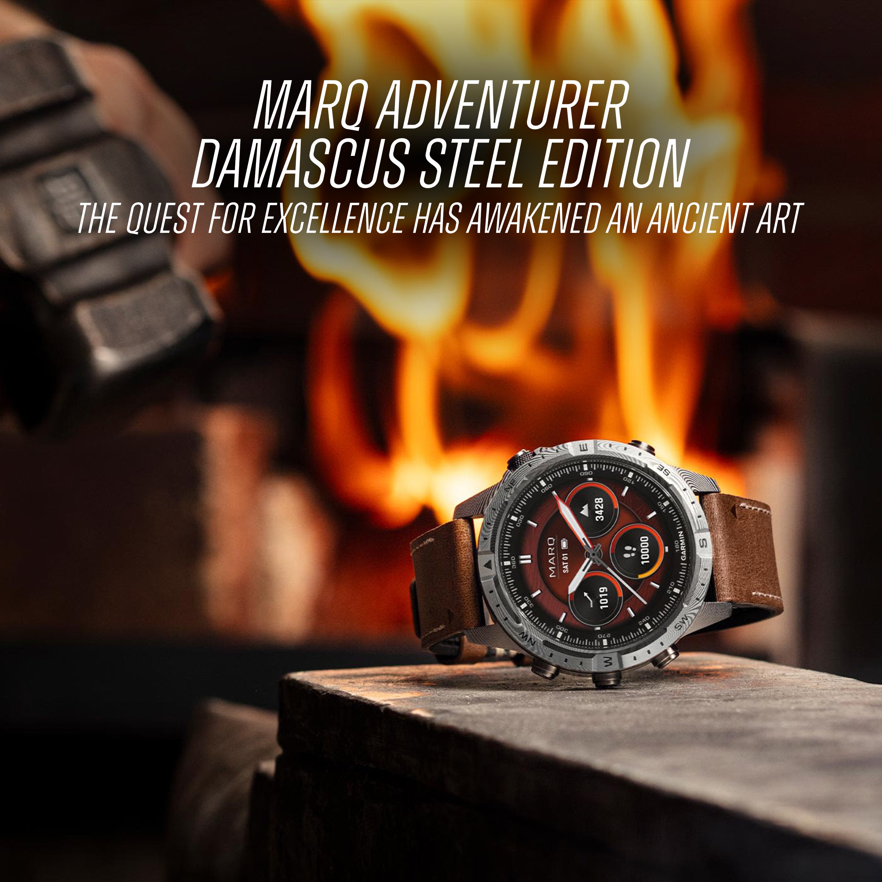 Garmin MARQ Adventurer Gen 2 Damascus Steel Edition | Carcajou
