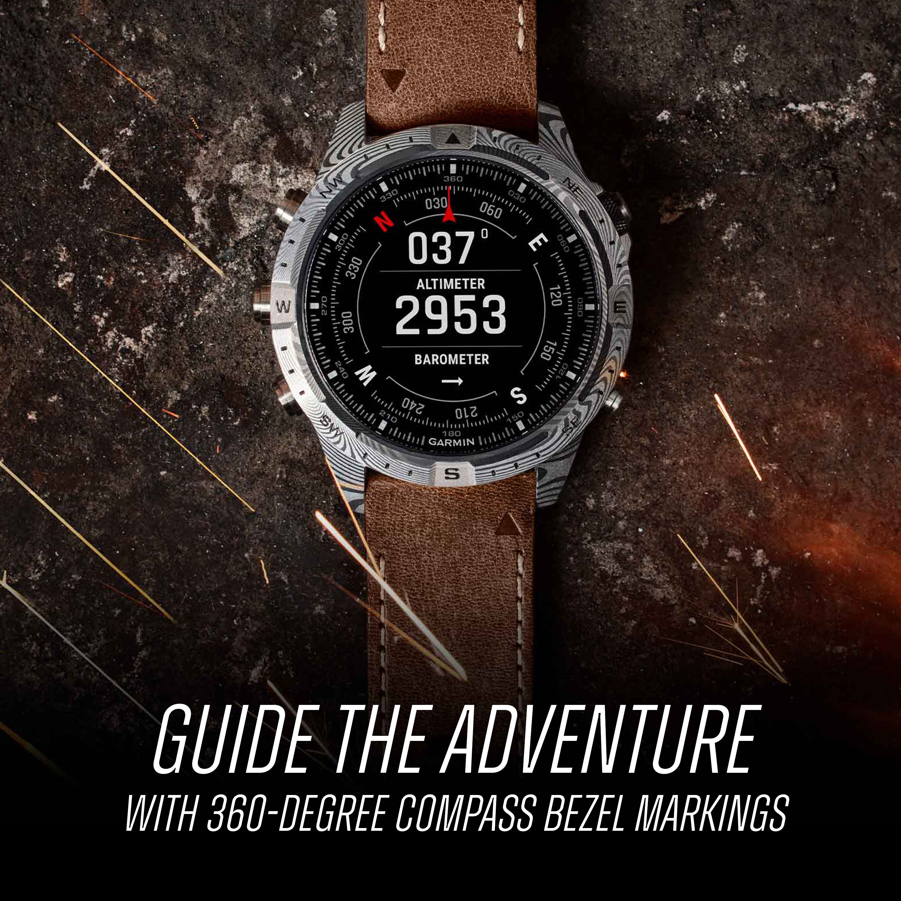 Garmin MARQ Adventurer Gen 2 Damascus Steel Edition | Carcajou