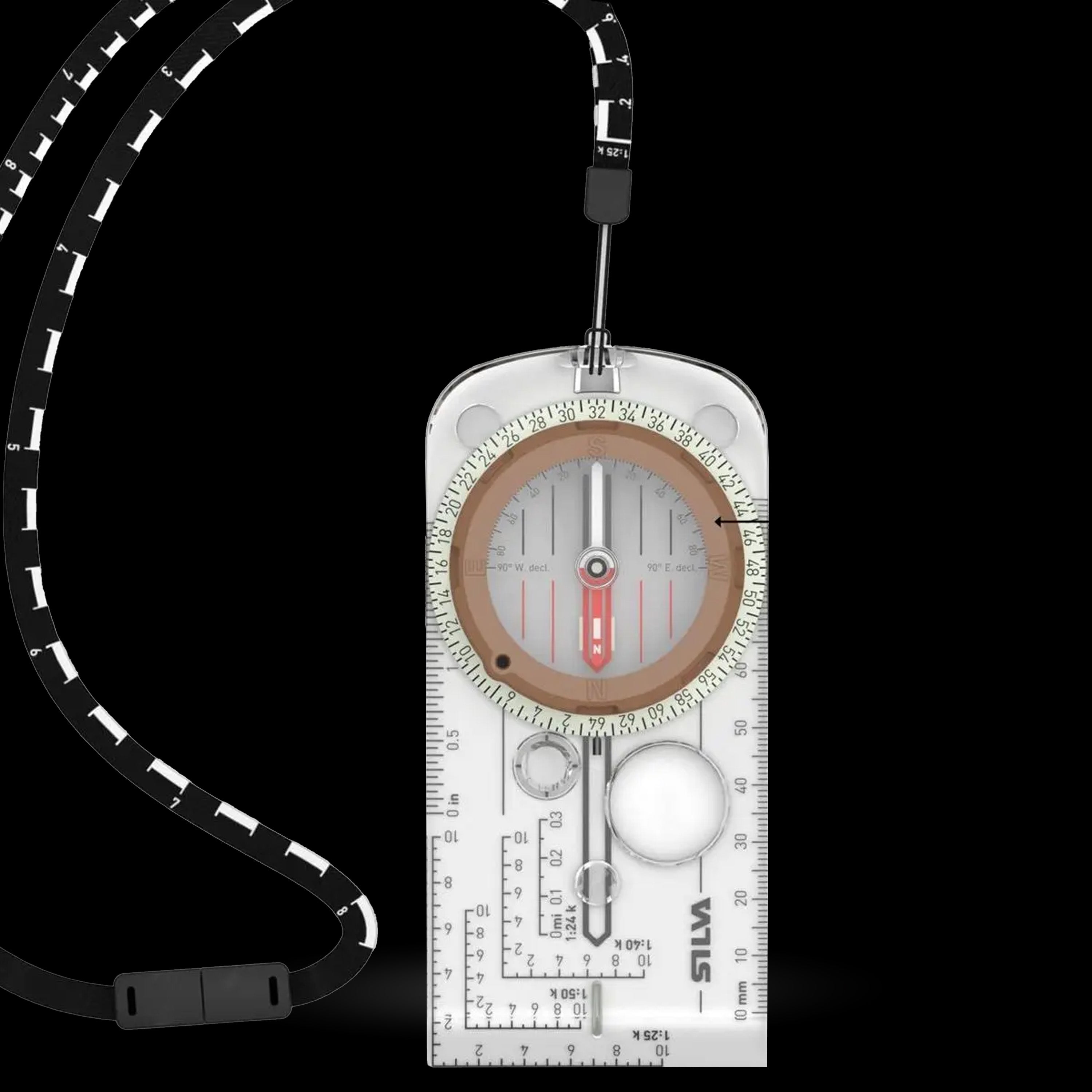 Silva - Military Baseplate 5-6400/360 Compass