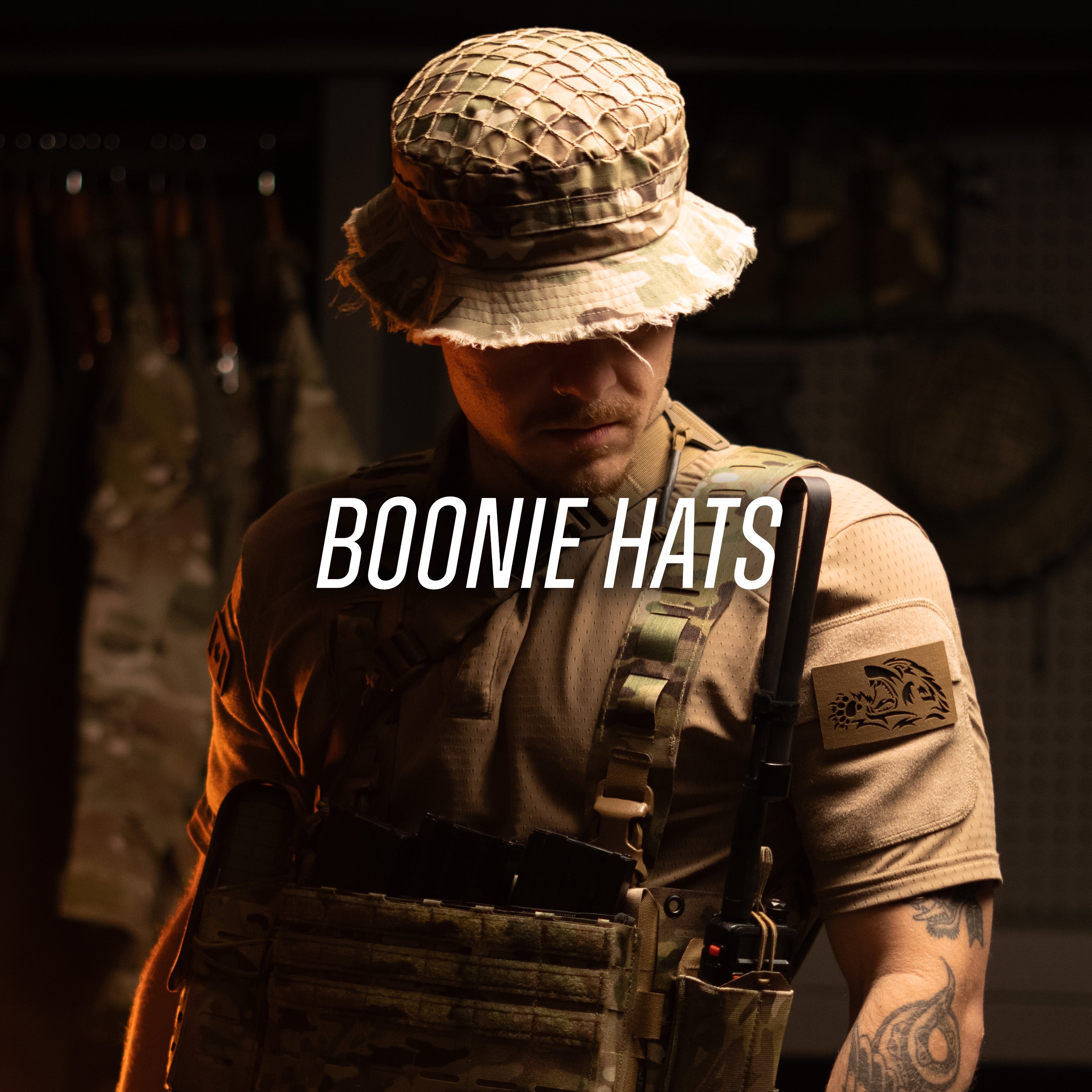 Sniper Boonie Hat | Tactical vented boonie hat | Carcajou Tactical
