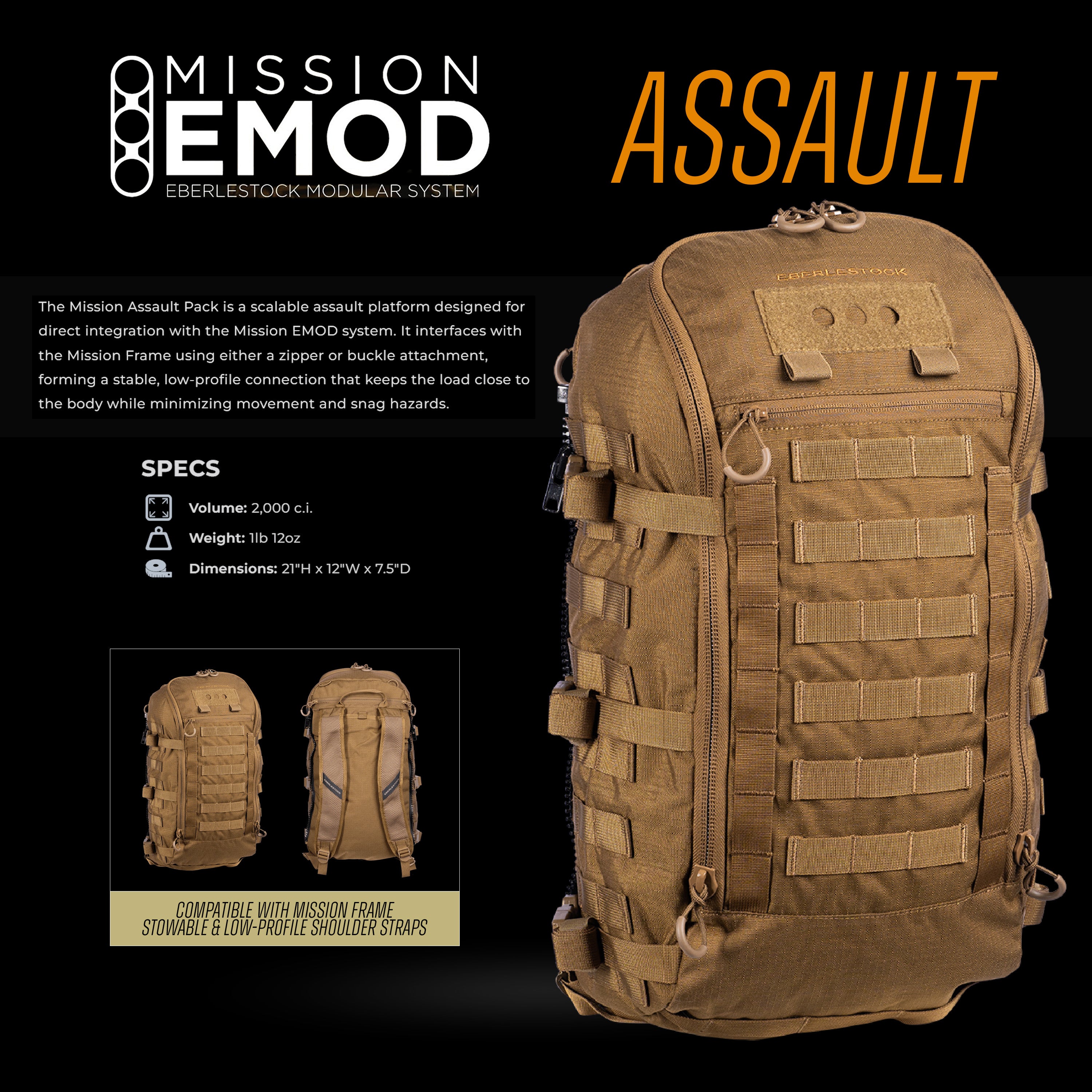 Eberlestock - Mission Assault Pack