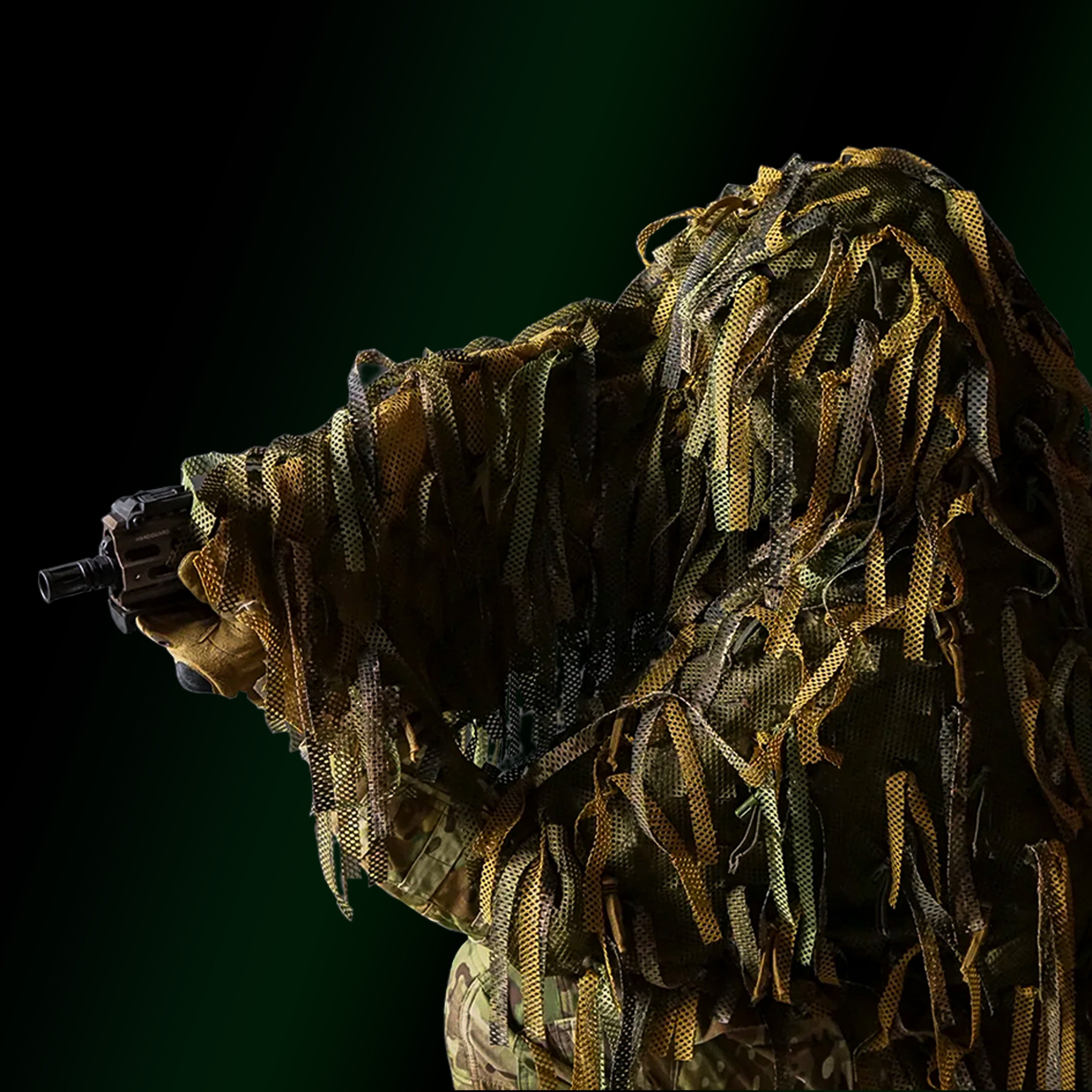 Ghillie Garnish Pack 132 PCS | Tactical Camouflage | Carcajou Tactical